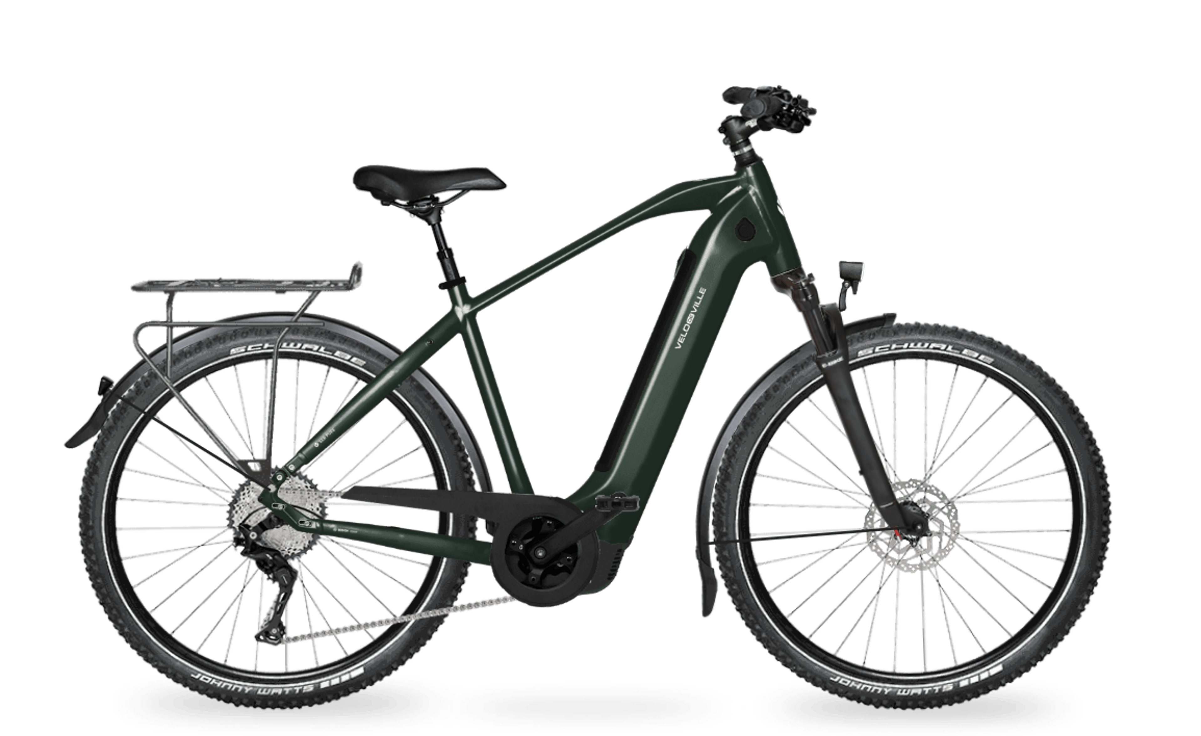 VELO DE VILLE SEB 990PX PURE E-Trekkingbikes (grün) 1