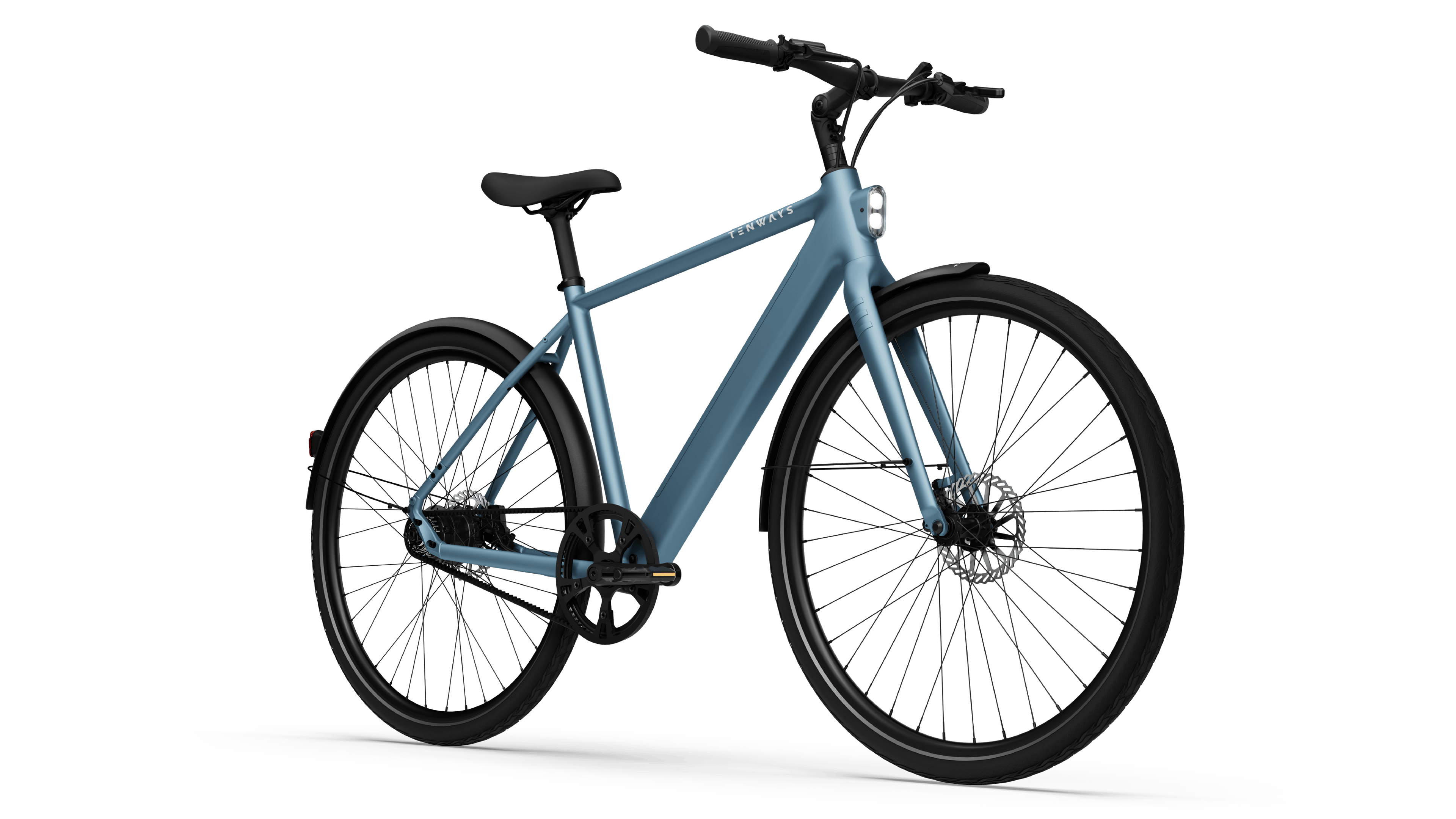 TENWAYS CGO600 Pro New Edition E-Citybike (blau) 2