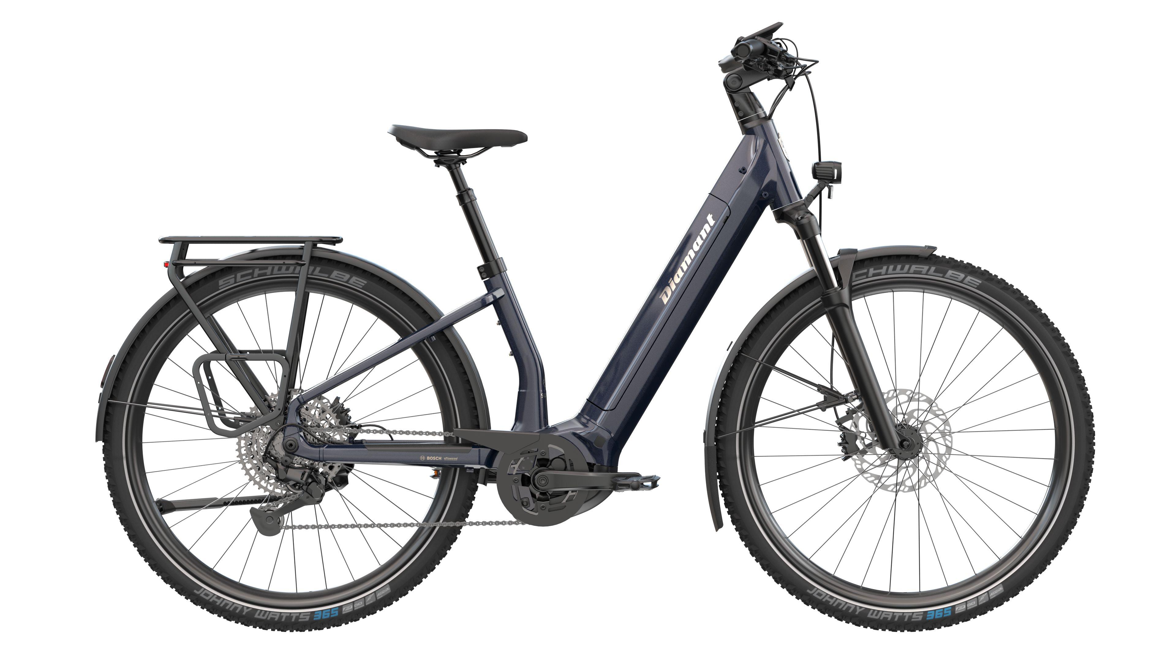 Diamant Suvea Trip Plus E-Trekkingbikes (blau) 1