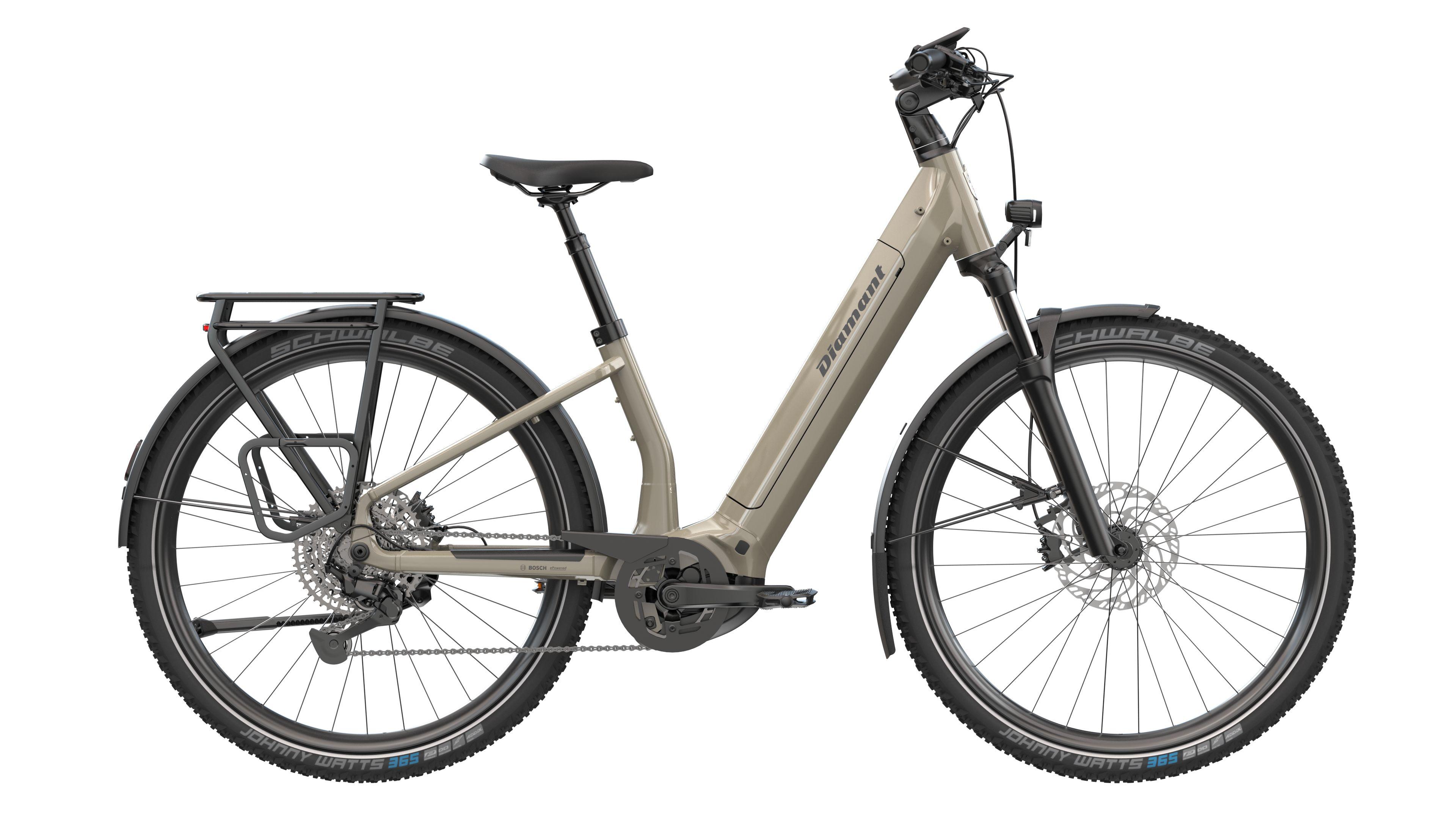 Diamant Suvea Trip Plus E-Trekkingbikes (beige) 1