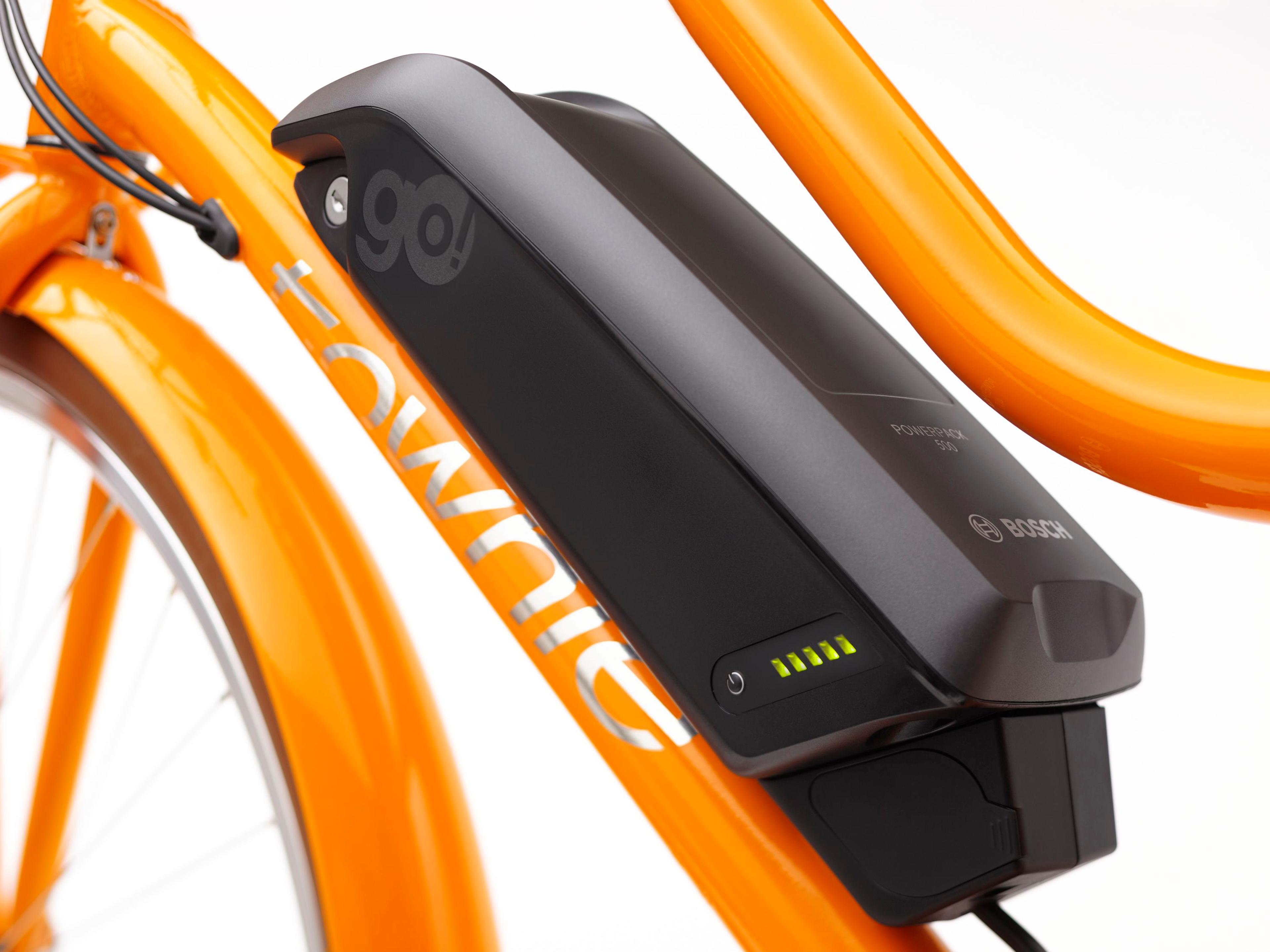 Electra Townie Commute Go! 5i E-Citybikes (orange) 3