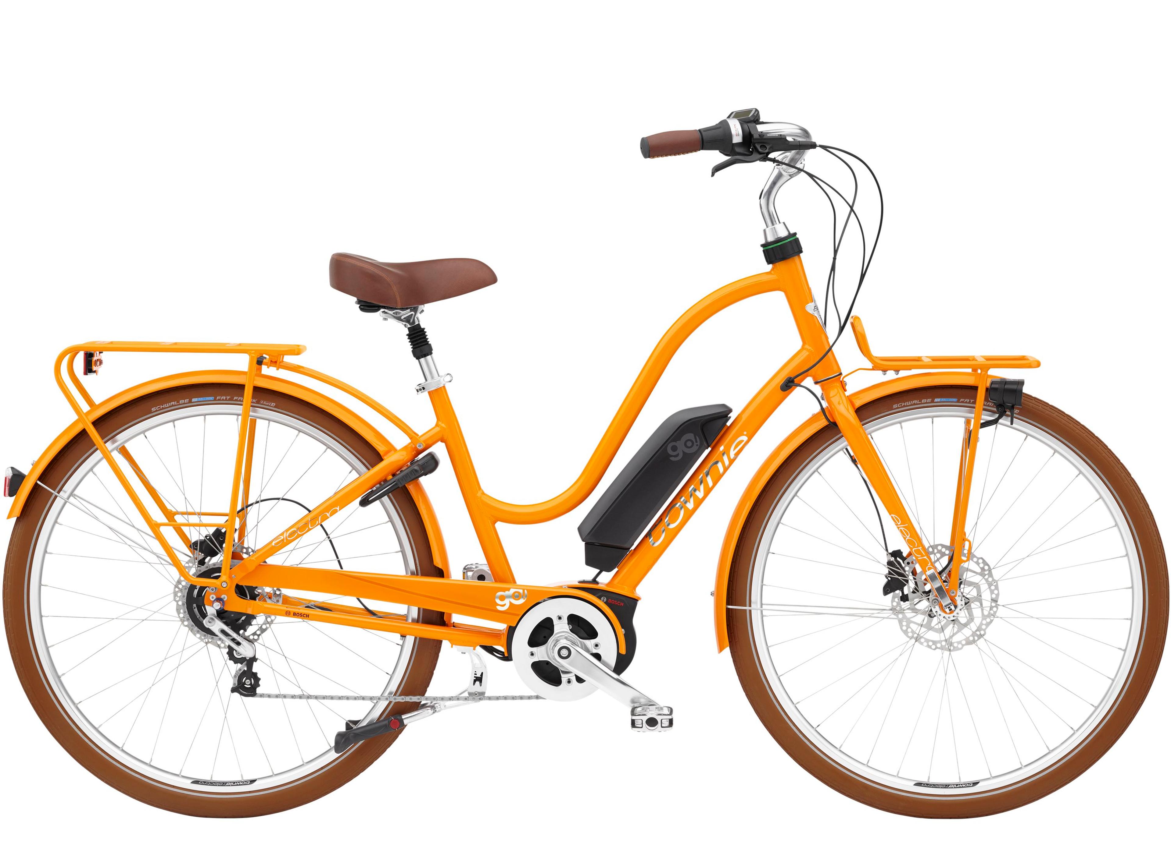 Electra Townie Commute Go! 5i E-Citybikes (orange) 1