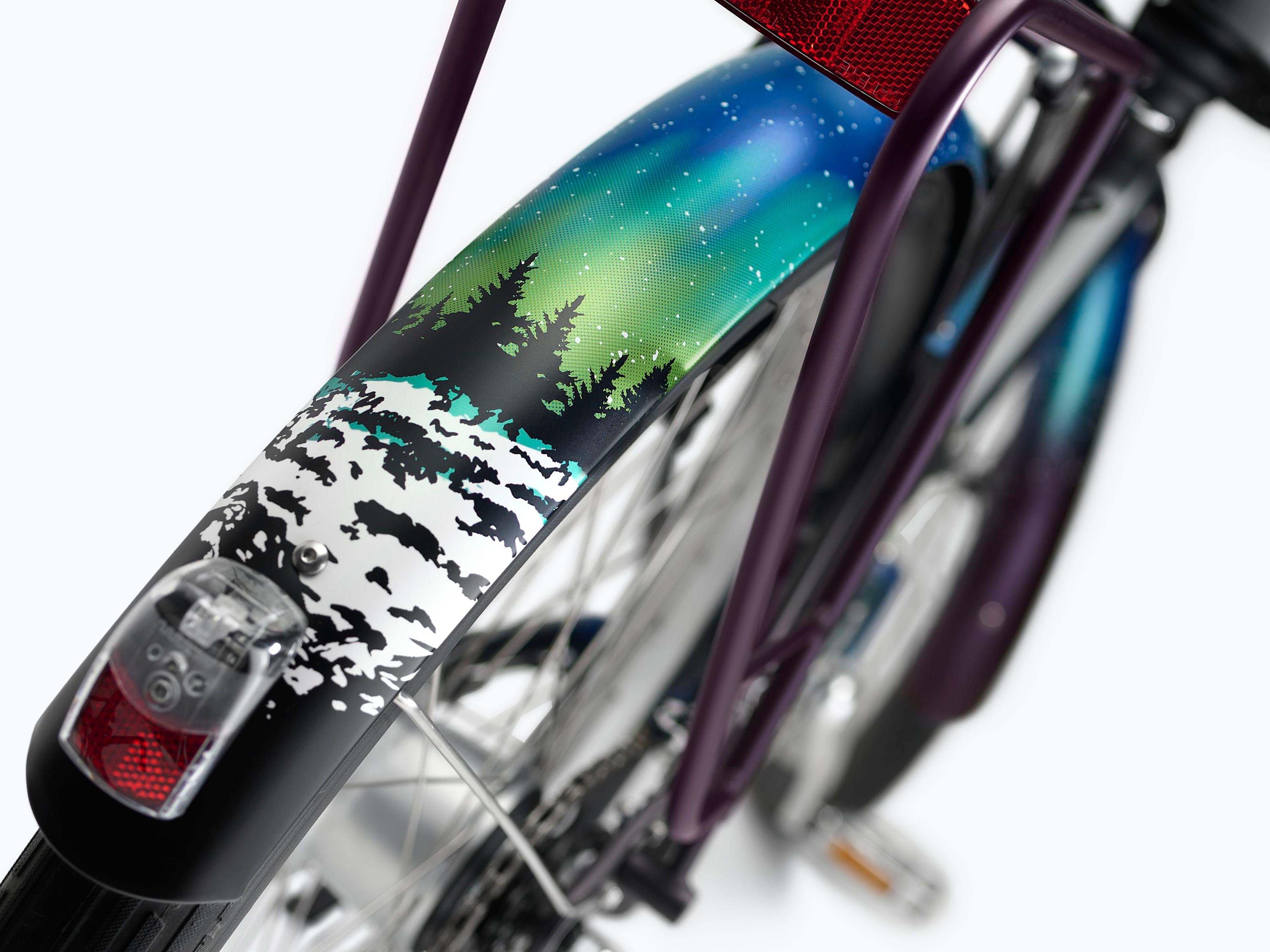 Electra Townie Go! 5i E-Citybikes (lila) 5