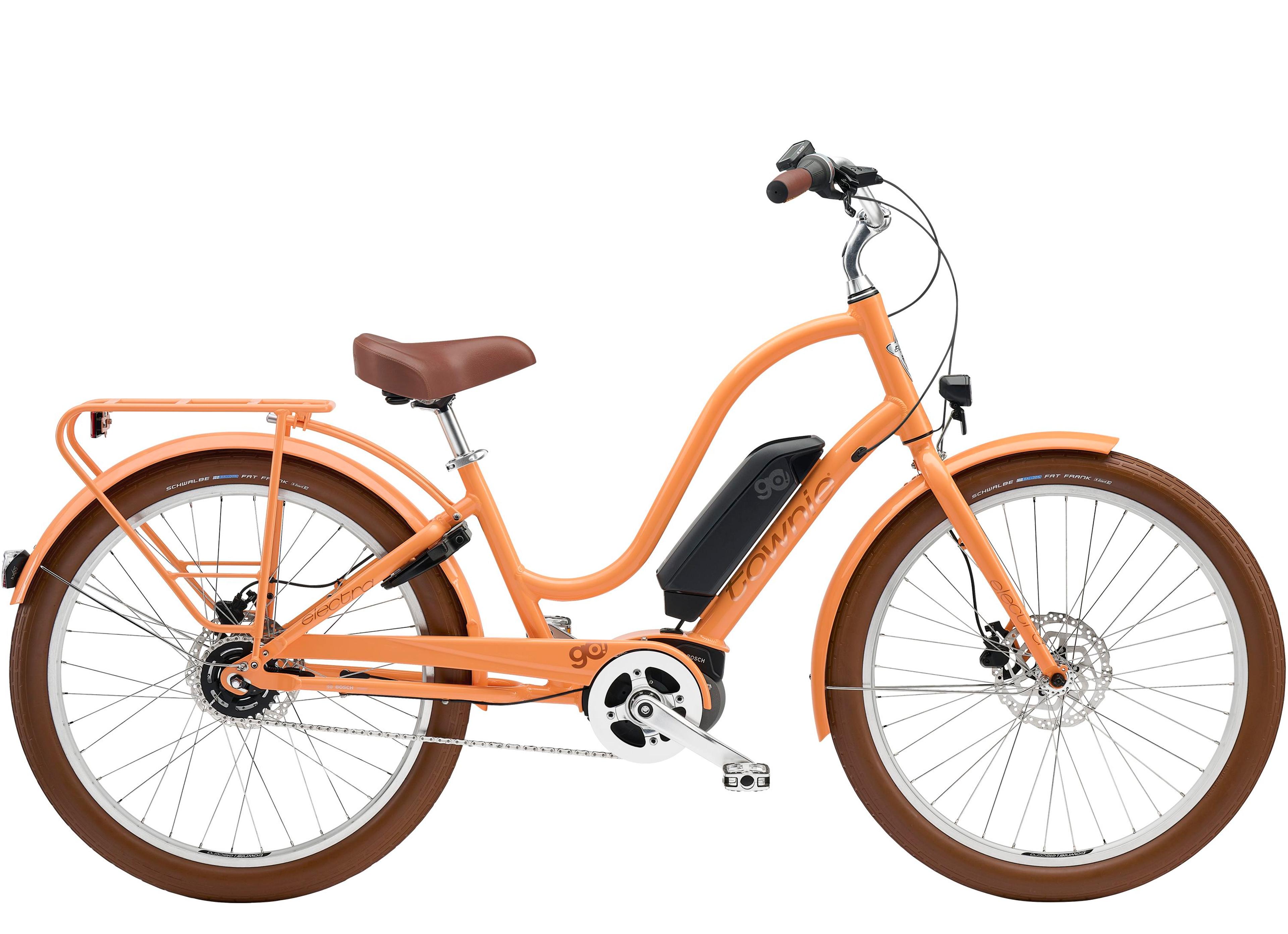Electra Townie Go! 5i E-Citybikes (orange) 1