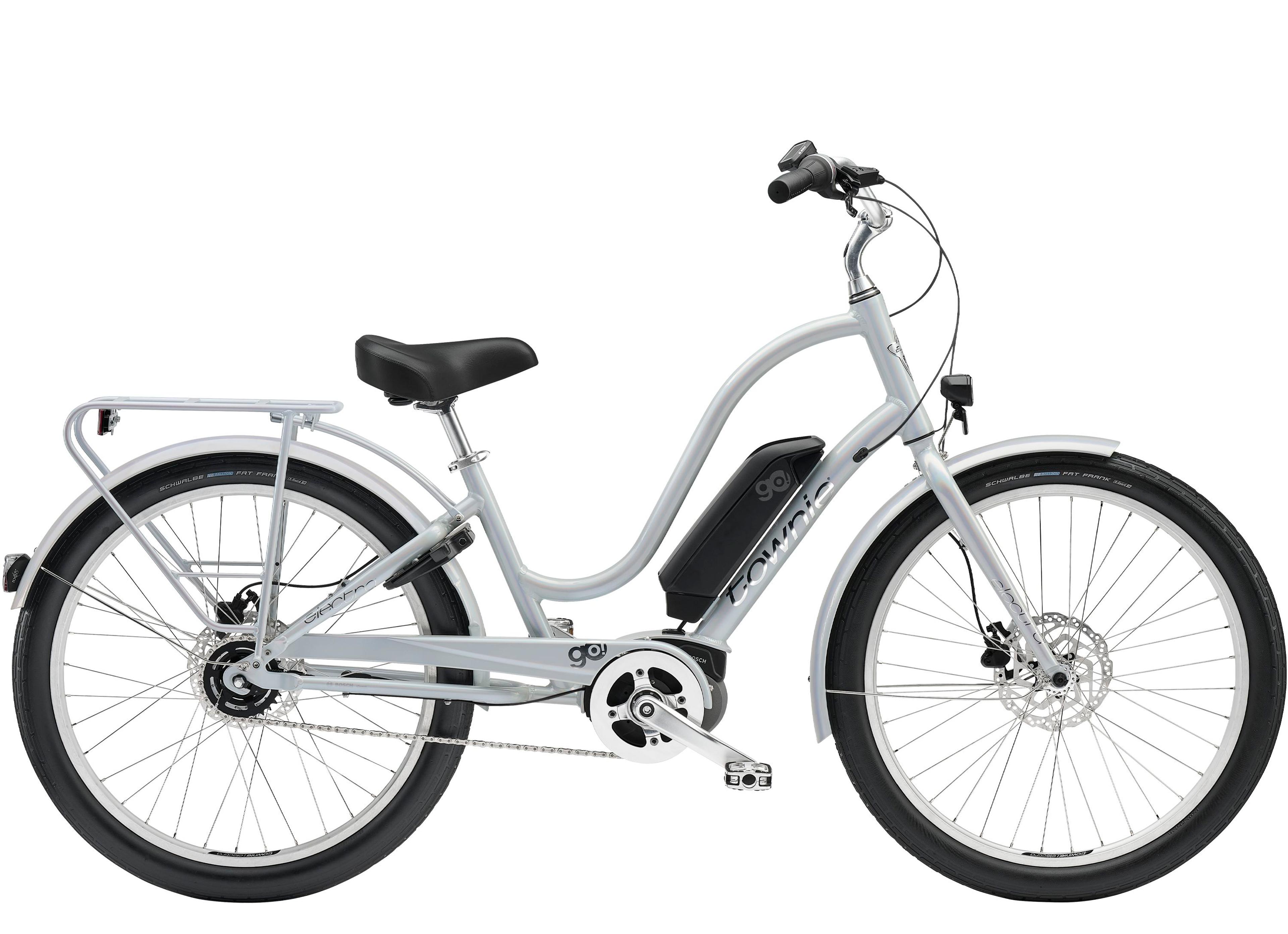 Electra Townie Go! 5i E-Citybikes (weiß) 1