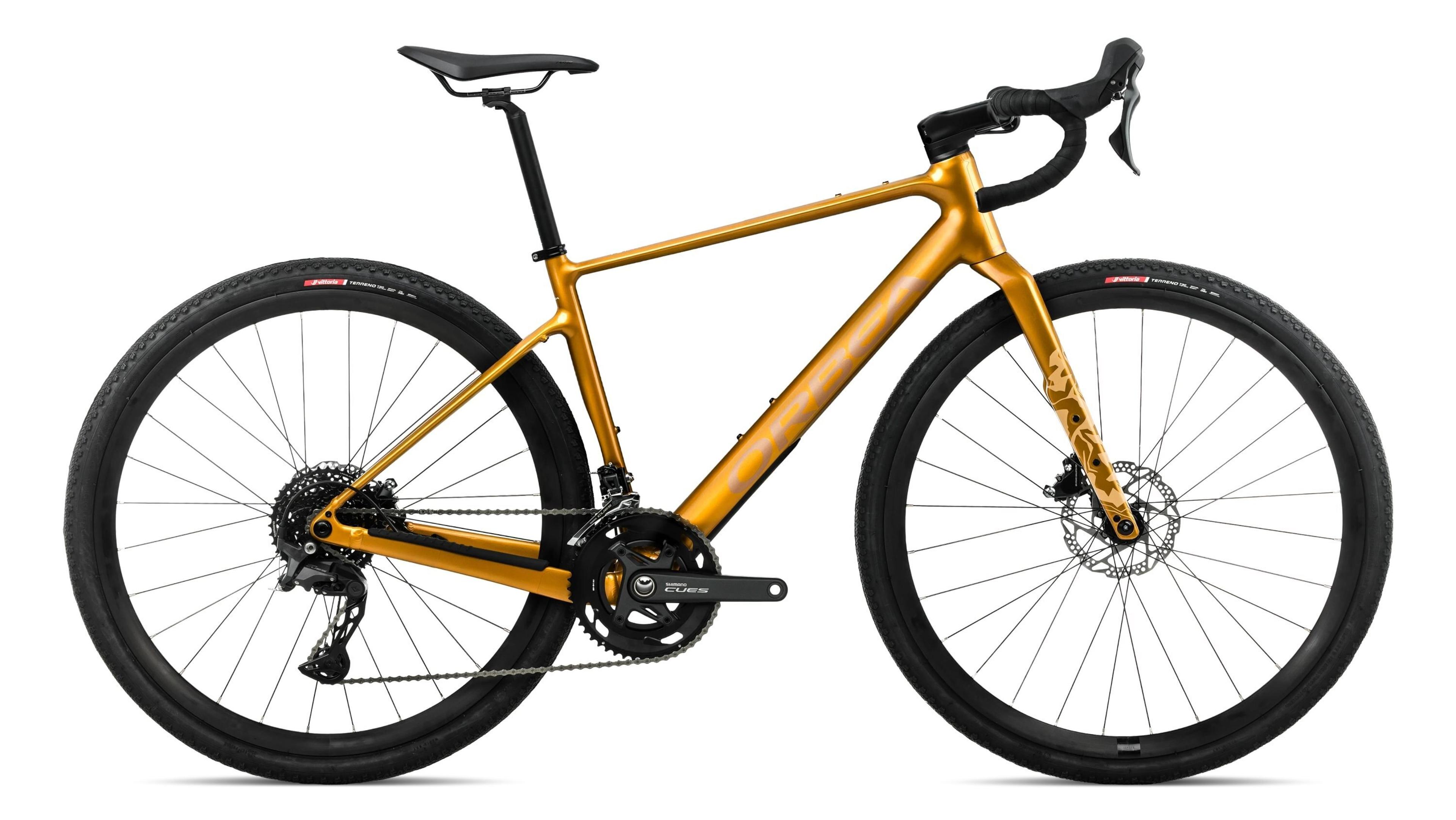 Orbea Terra H50 Gravelbikes (gelb) 1