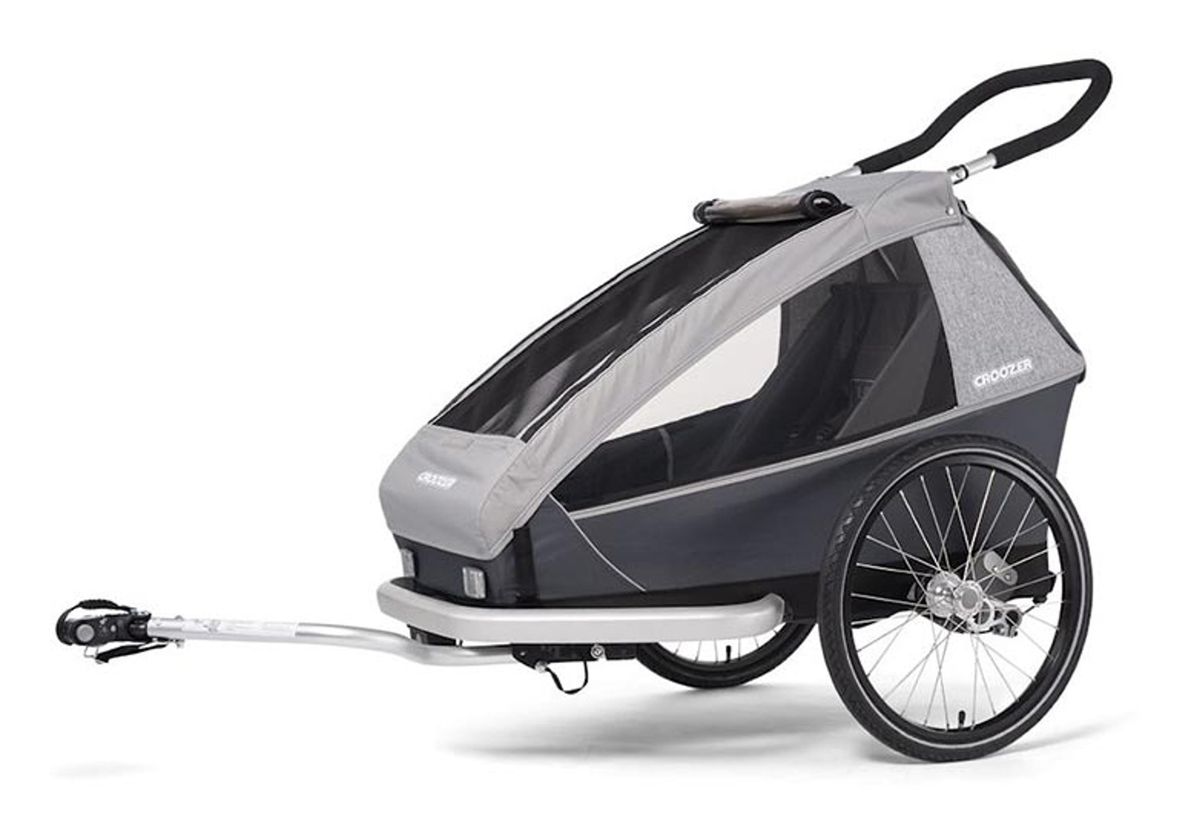 Croozer Kid Keeke 1 Anhänger (grau) 1