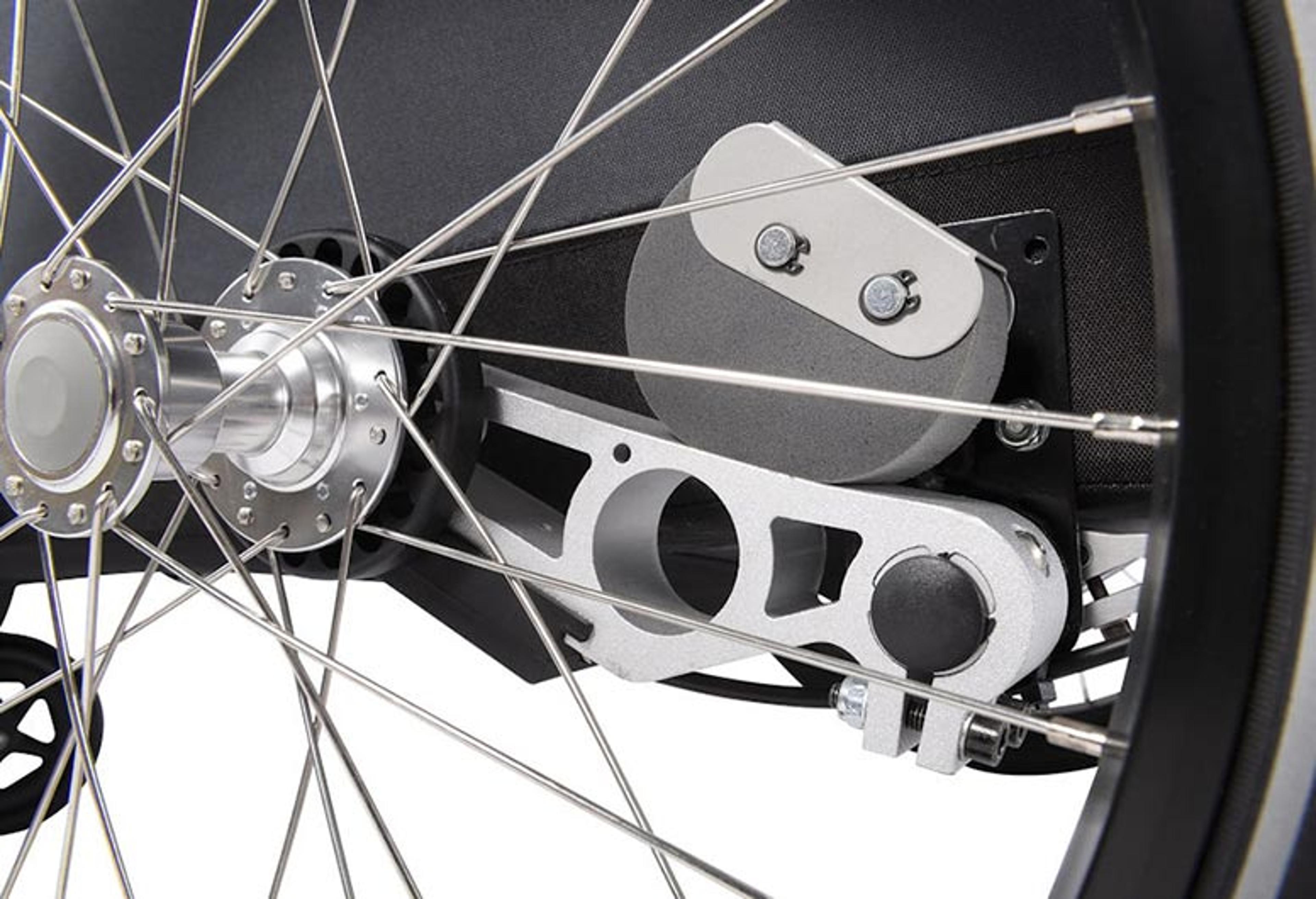 Croozer Kid Keeke 1 Anhänger (grau) 11