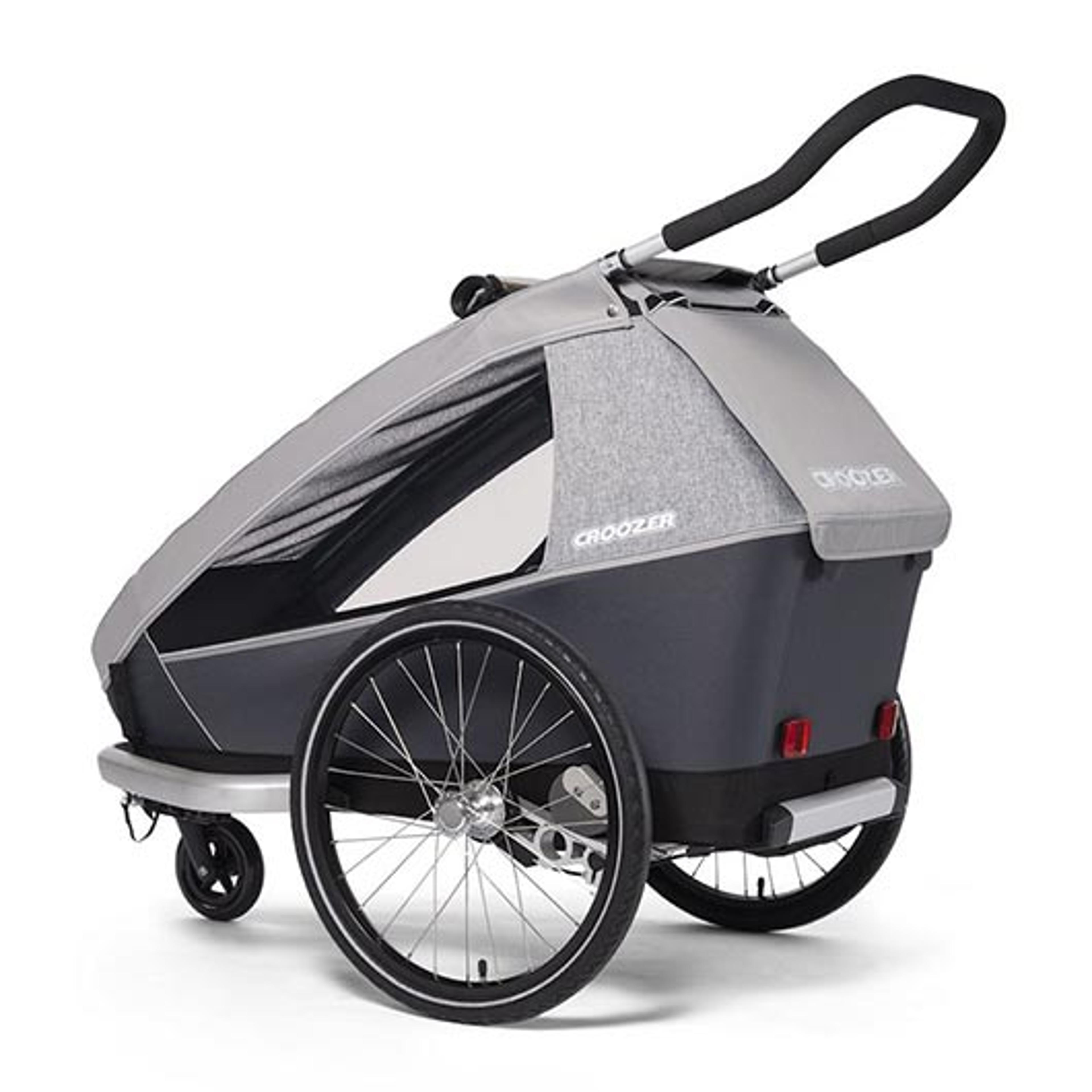 Croozer Kid Keeke 1 Anhänger (grau) 3