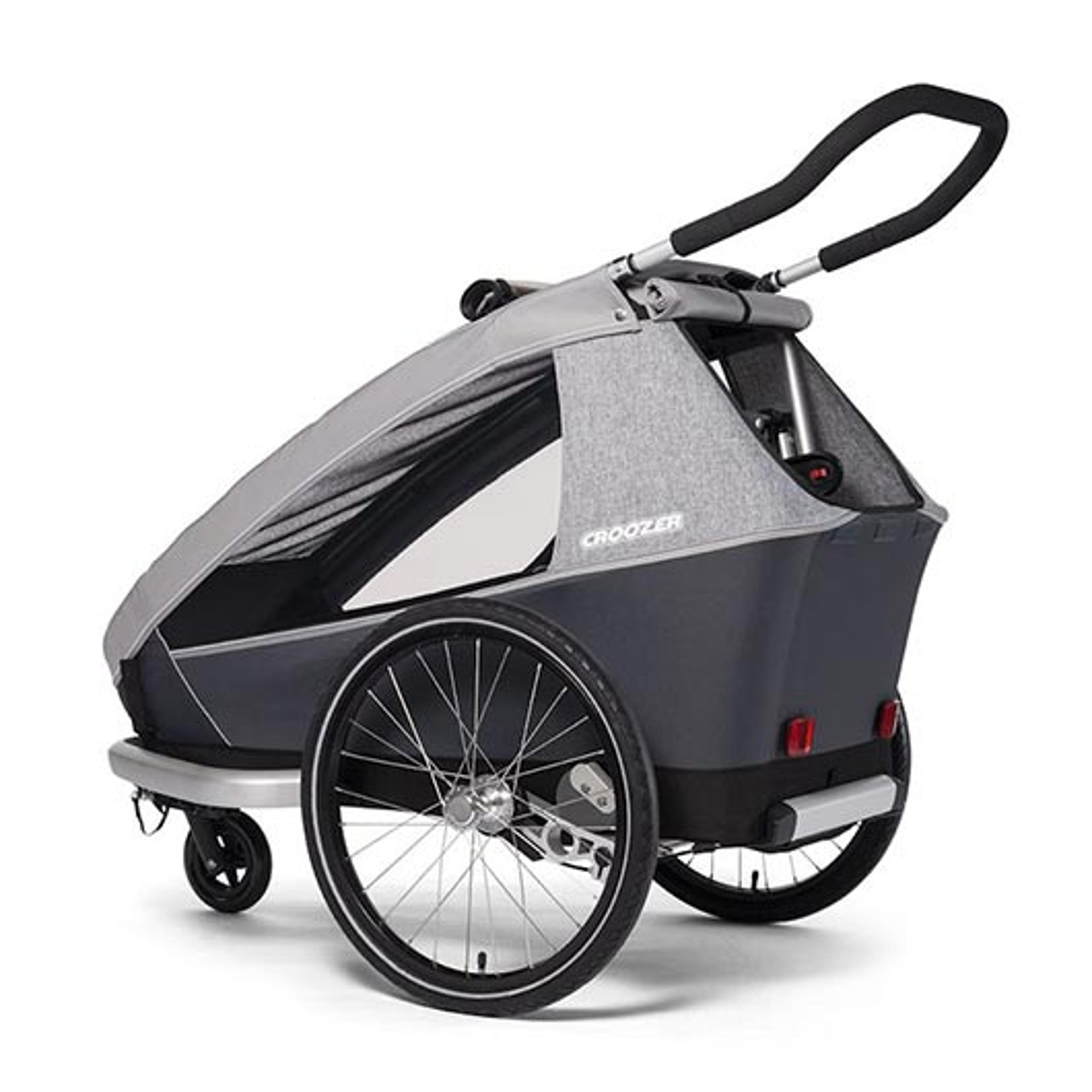 Croozer Kid Keeke 1 Anhänger (grau) 4
