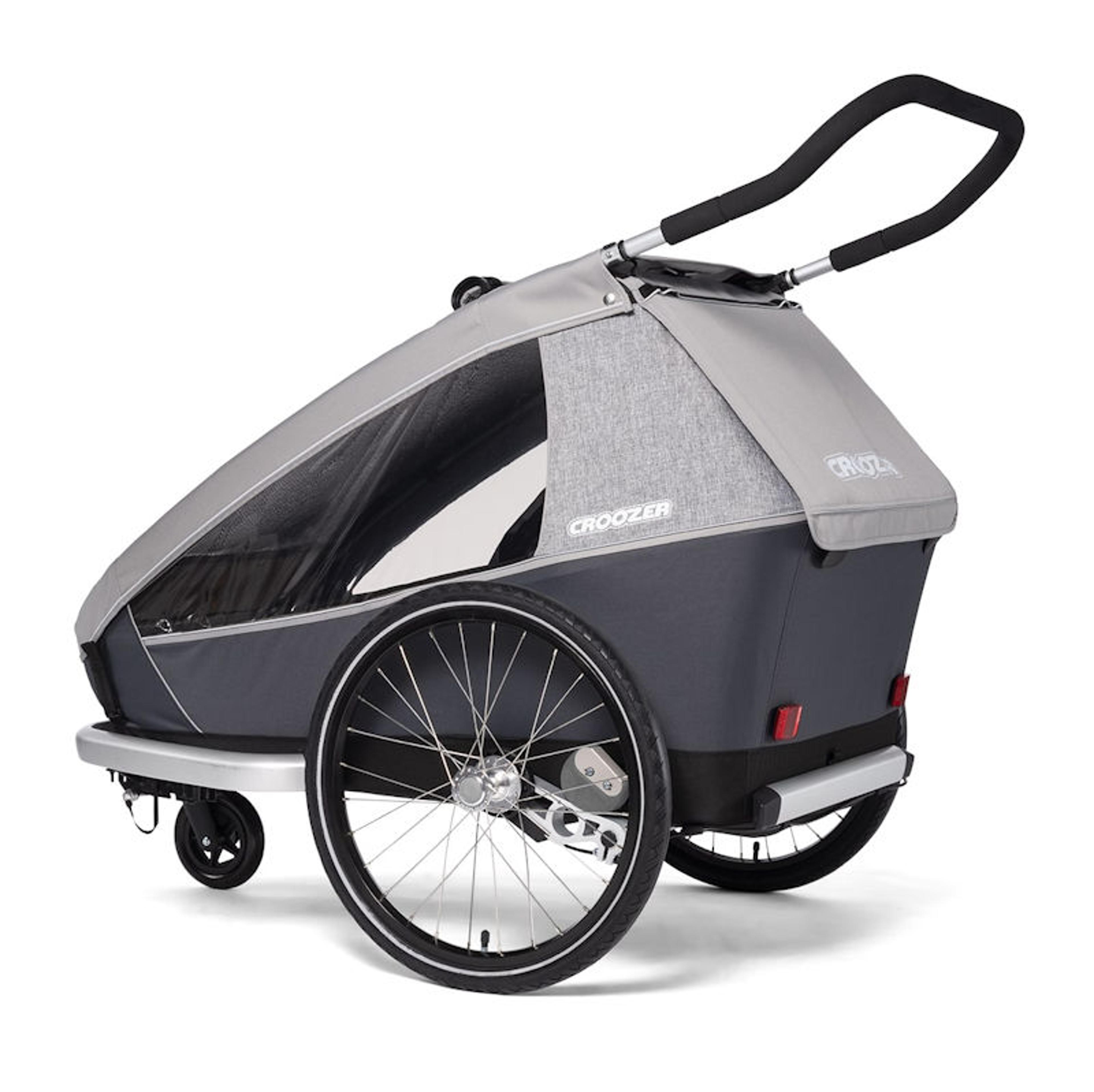 Croozer Kid Keeke 2 Anhänger (grau) 3