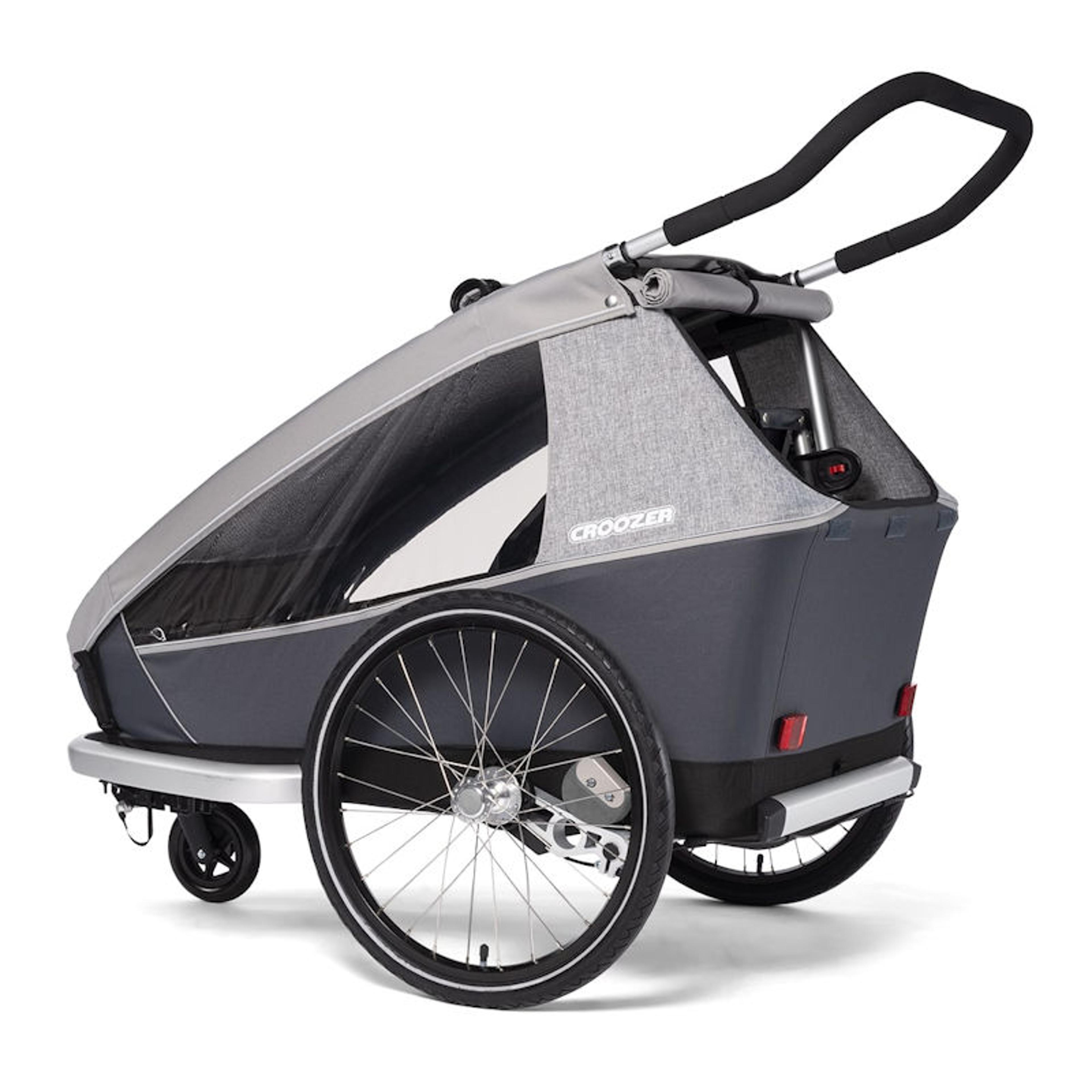 Croozer Kid Keeke 2 Anhänger (grau) 4