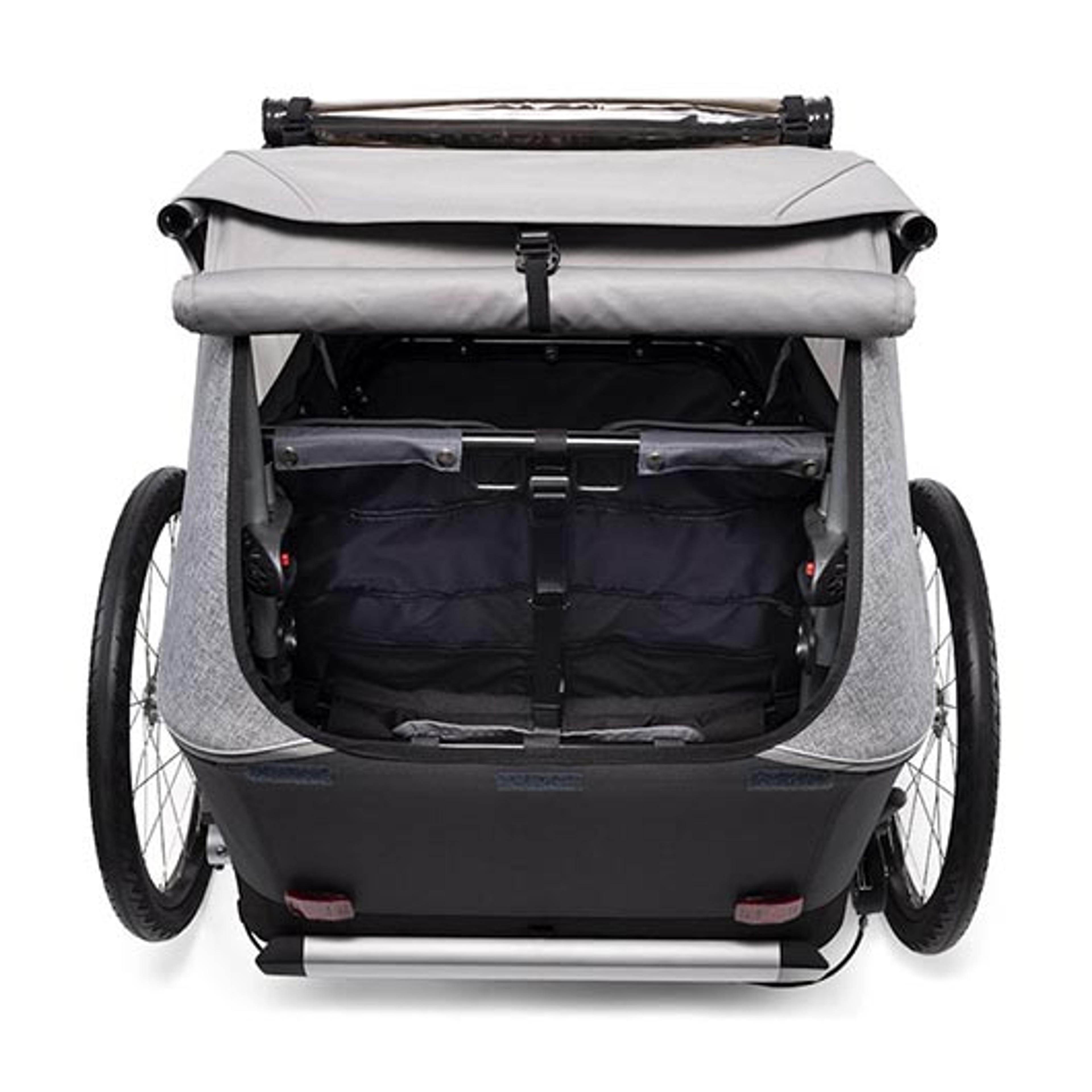 Croozer Kid Keeke 2 Anhänger (grau) 6