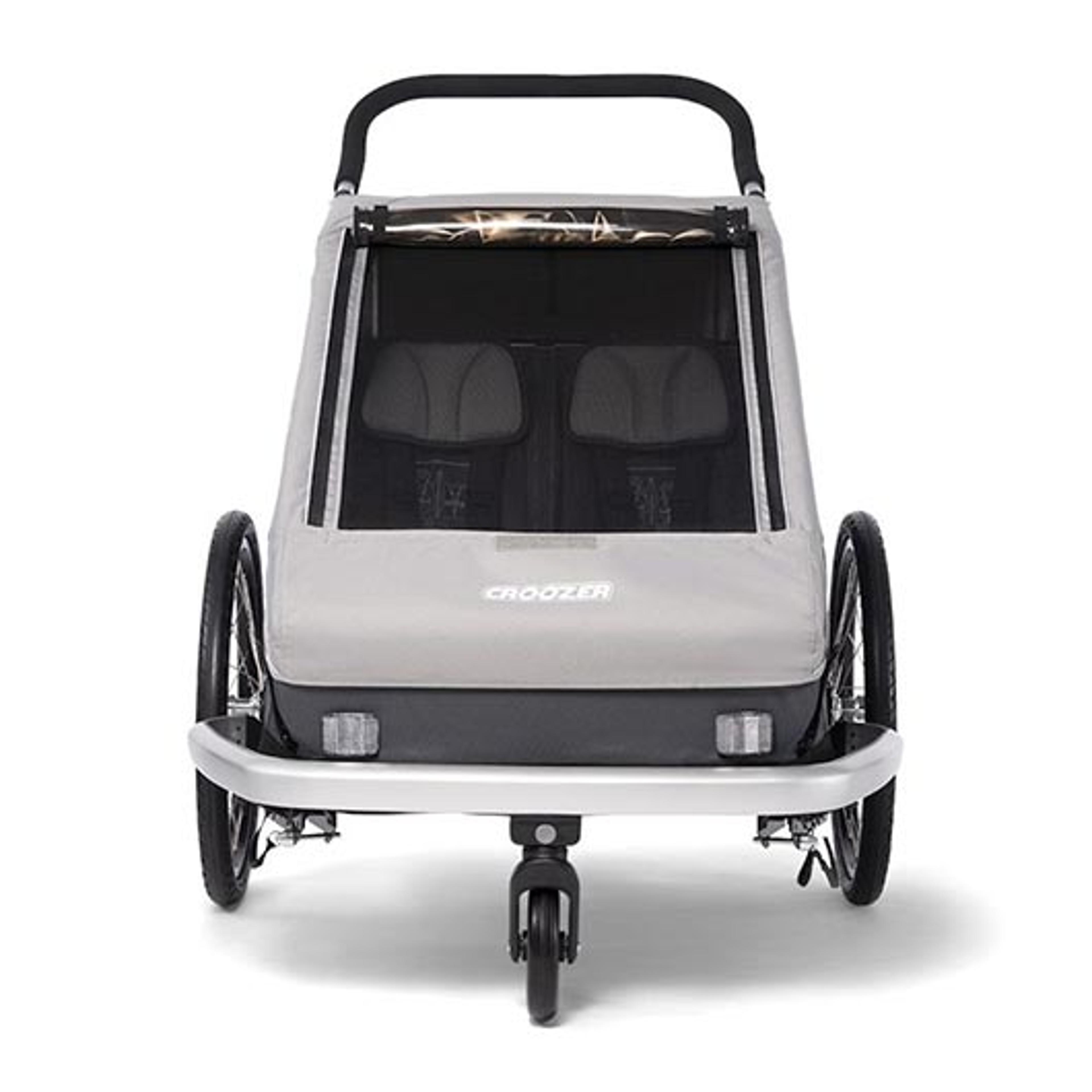Croozer Kid Keeke 2 Anhänger (grau) 7