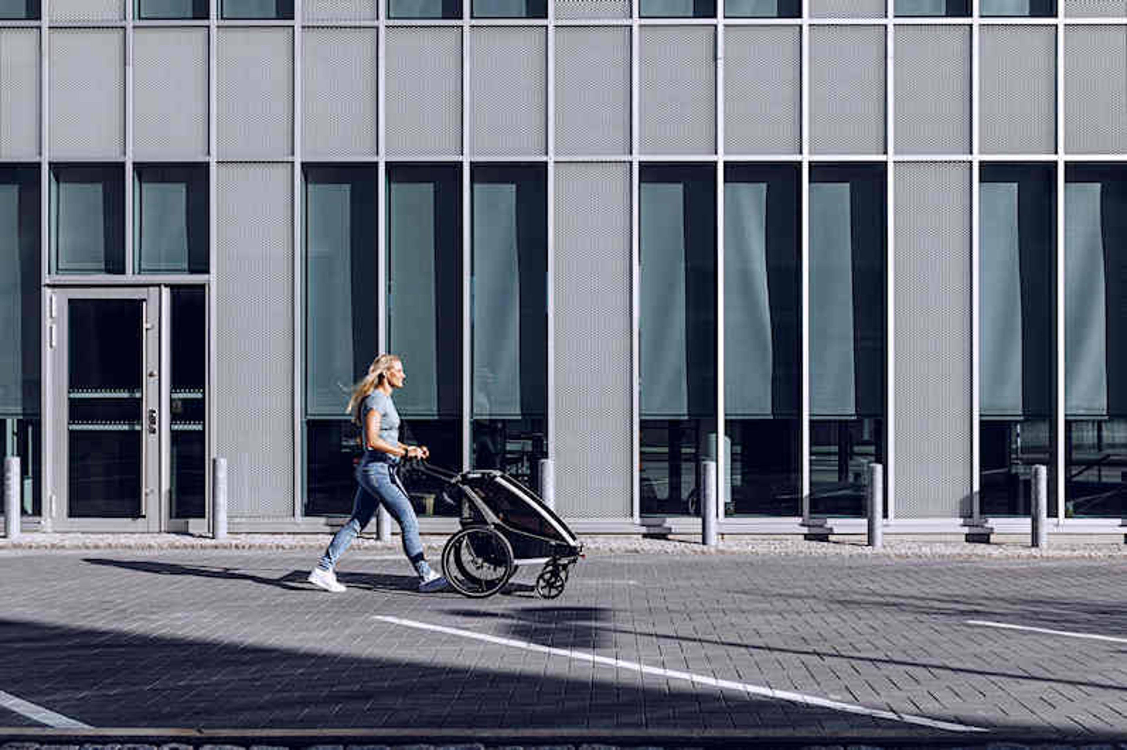 Thule Chariot Lite 1 Anhänger (grau) 11