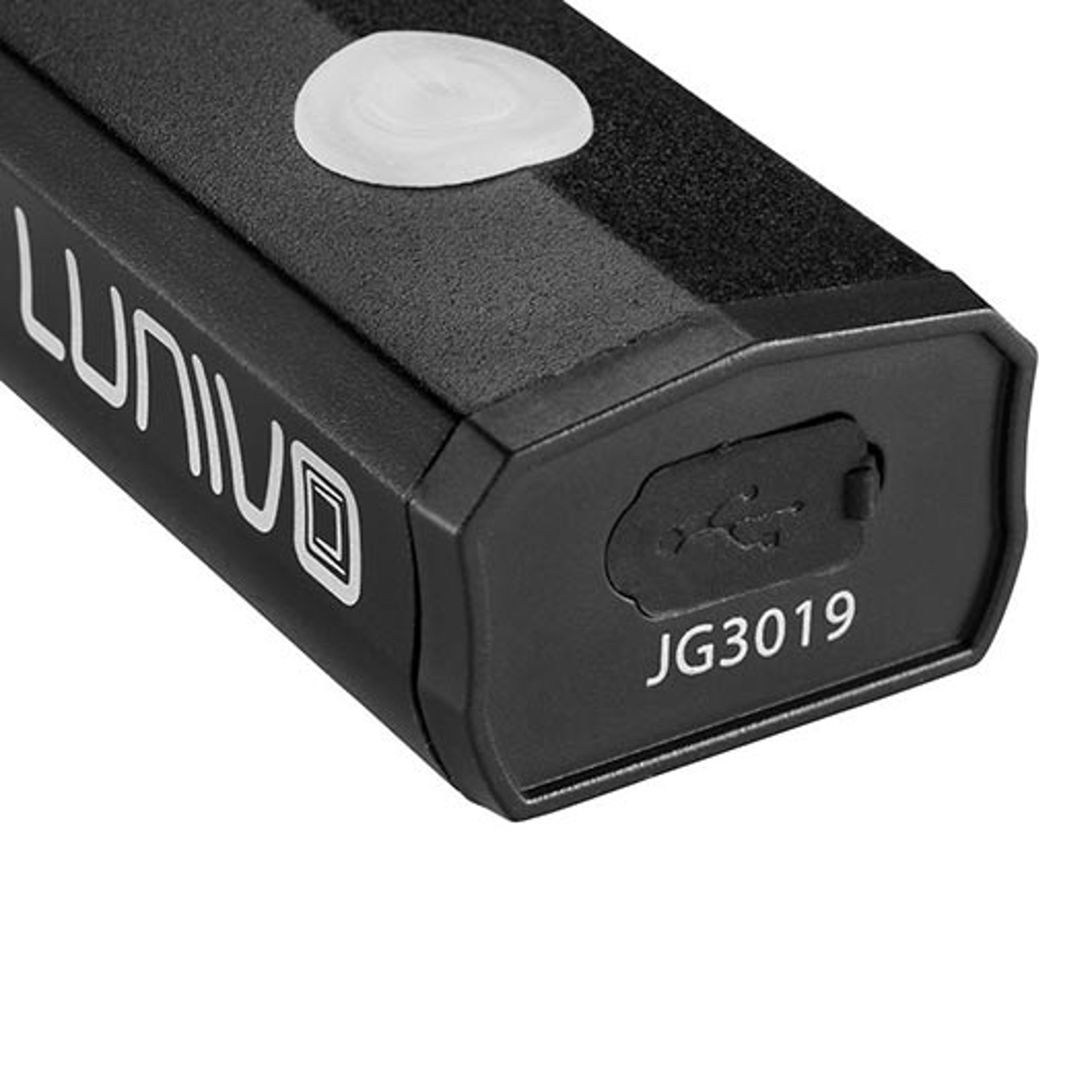 LUNIVO Lynx F30 Alu Fahrradbeleuchtung (schwarz) 2
