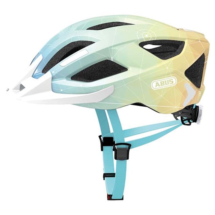 ABUS Aduro 2.0 blue art Helm