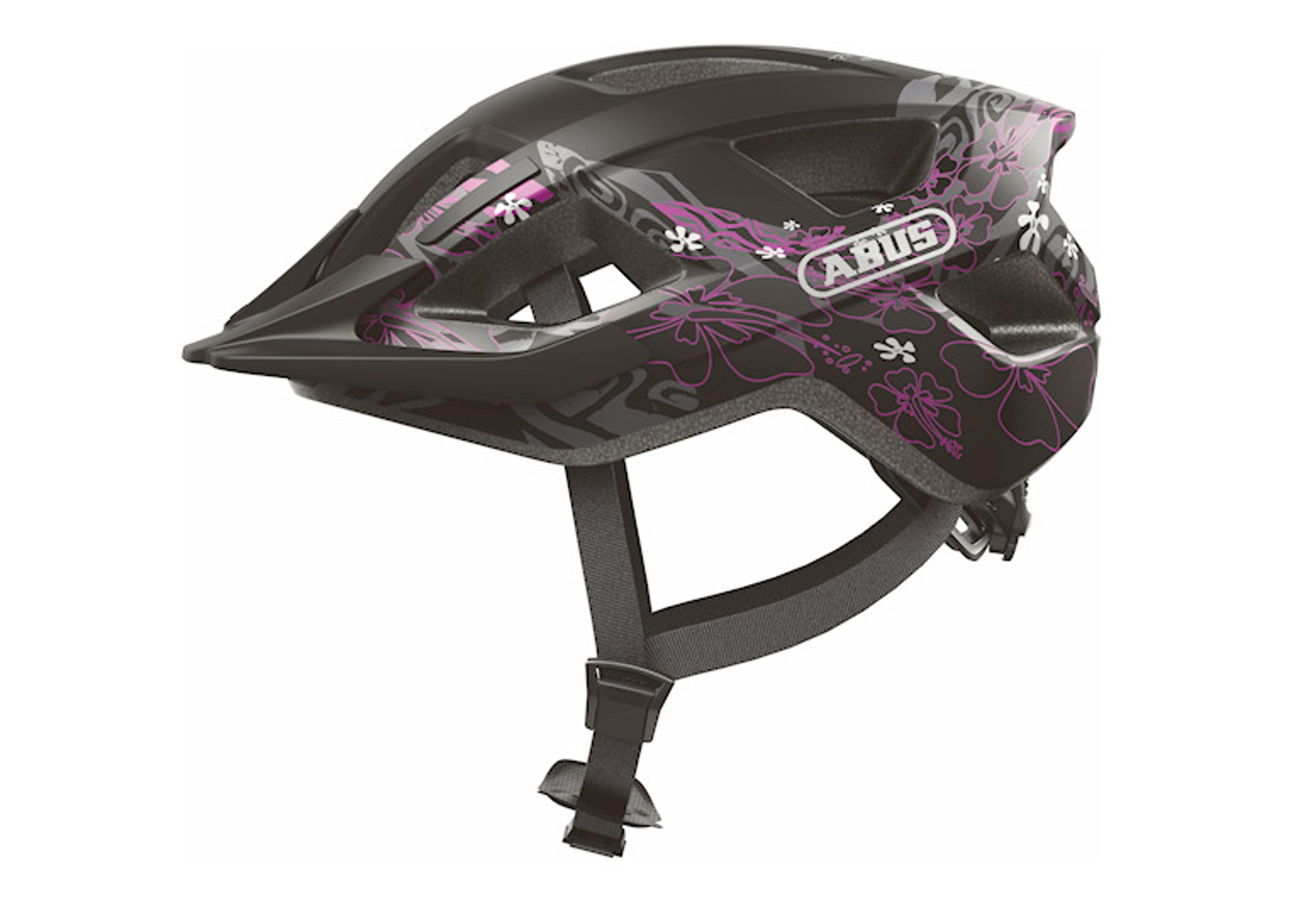 ABUS Aduro 3.0 maori blackberry Helm (schwarz) 1