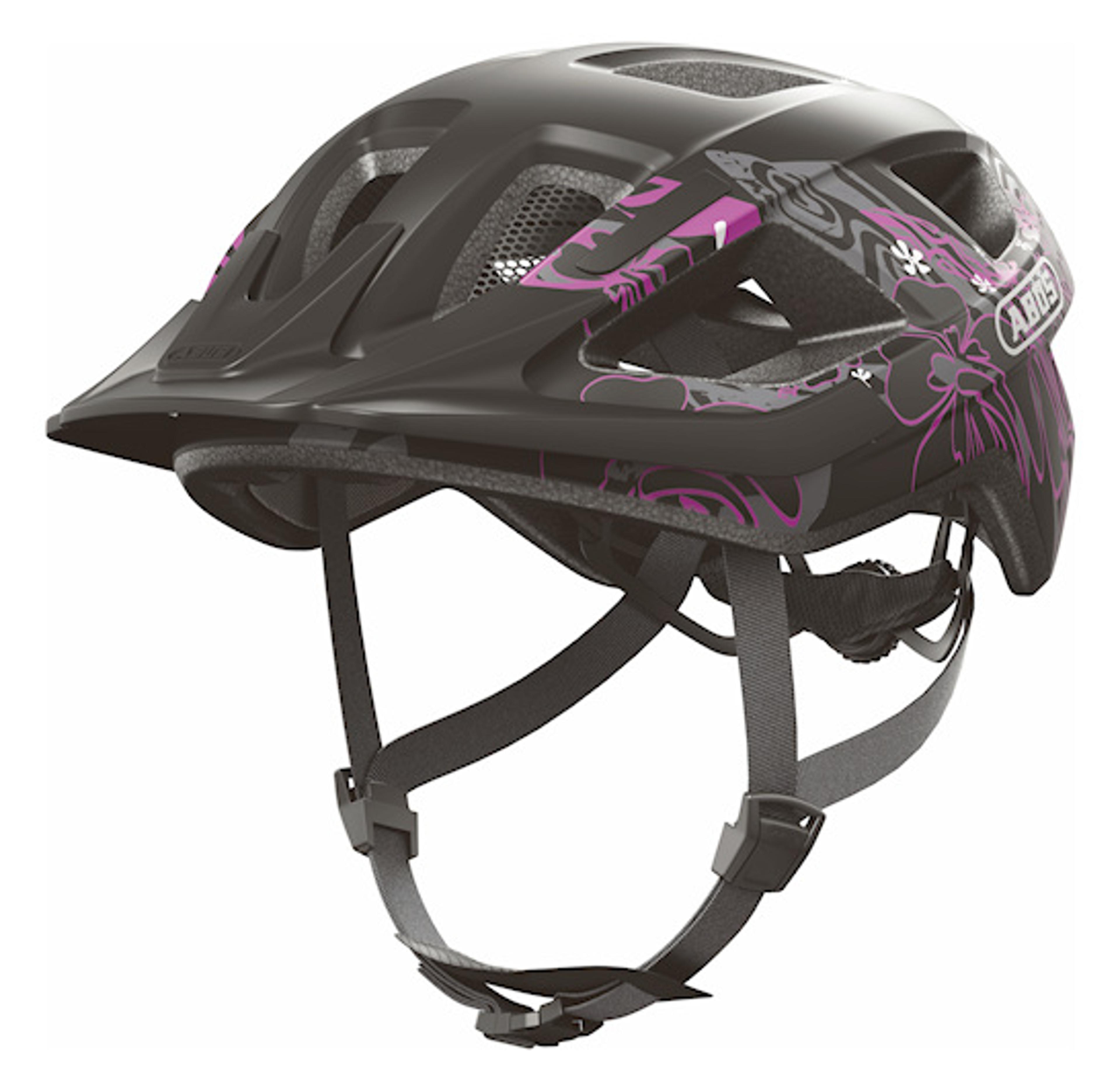 ABUS Aduro 3.0 maori blackberry Helm (schwarz) 4