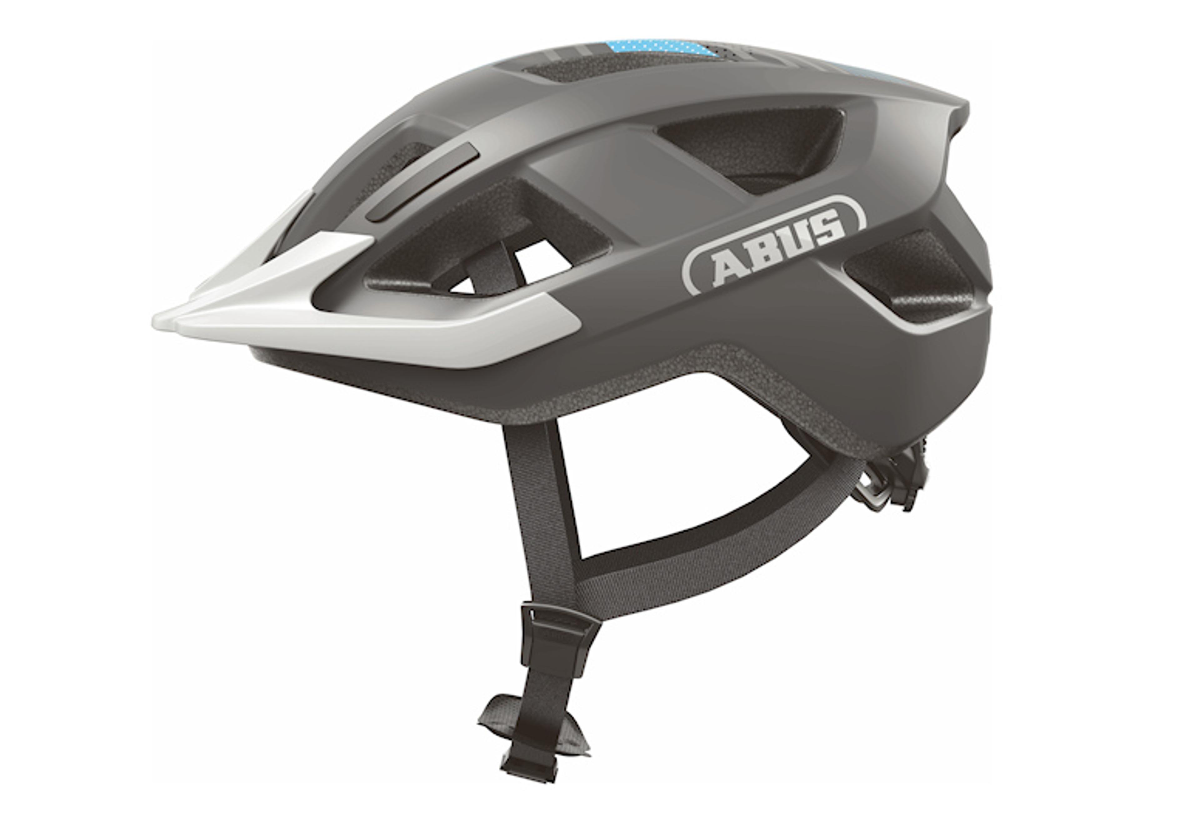 ABUS Aduro 3.0 race grey Helm (grau) 1