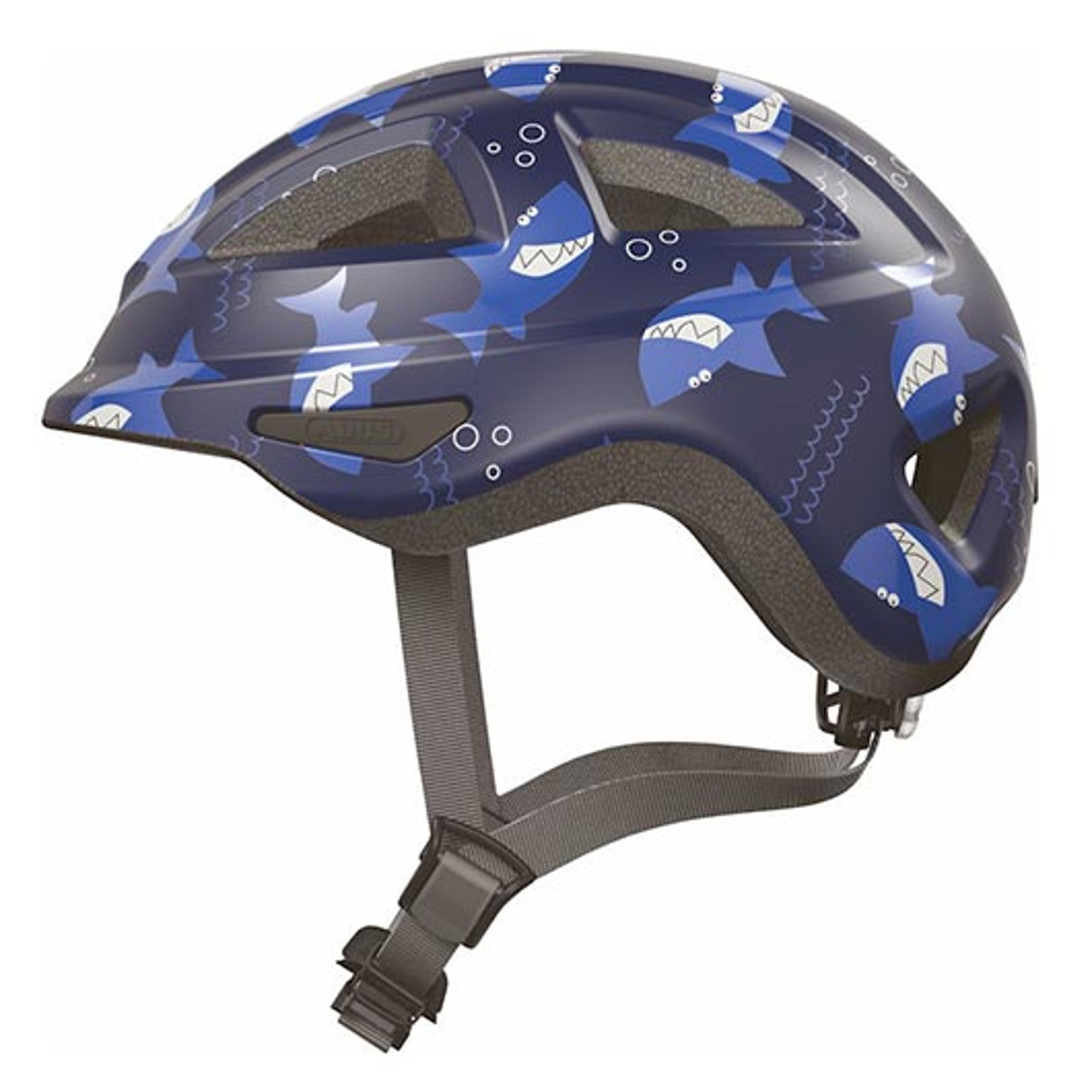 ABUS Anuky 2.0 ACE blue sharky Kinderhelm (blau) 1