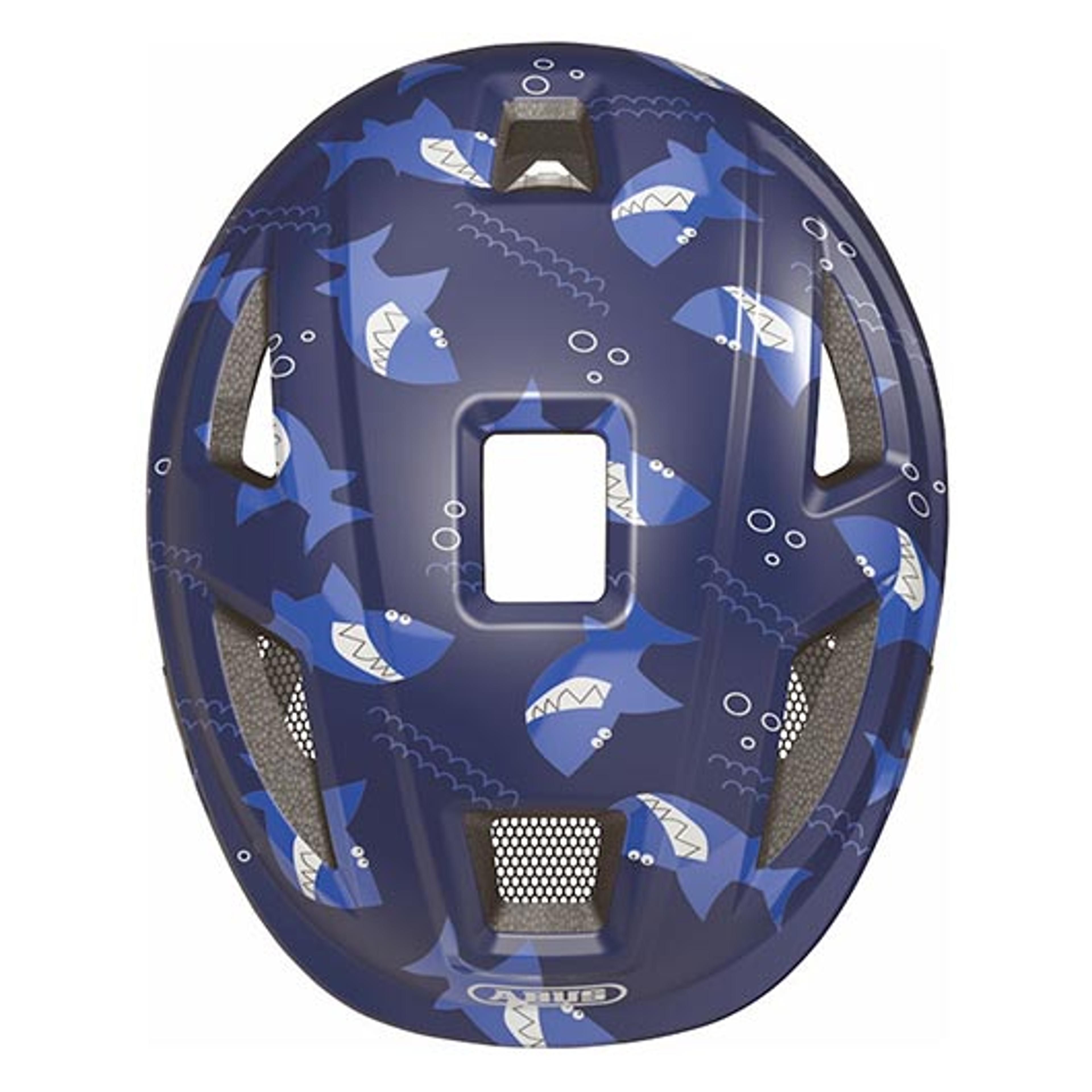 ABUS Anuky 2.0 ACE blue sharky Kinderhelm (blau) 4