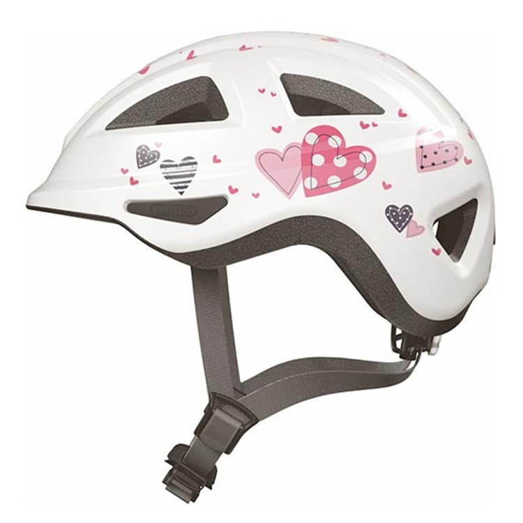 ABUS Anuky 2.0 ACE white heart Kinderhelm