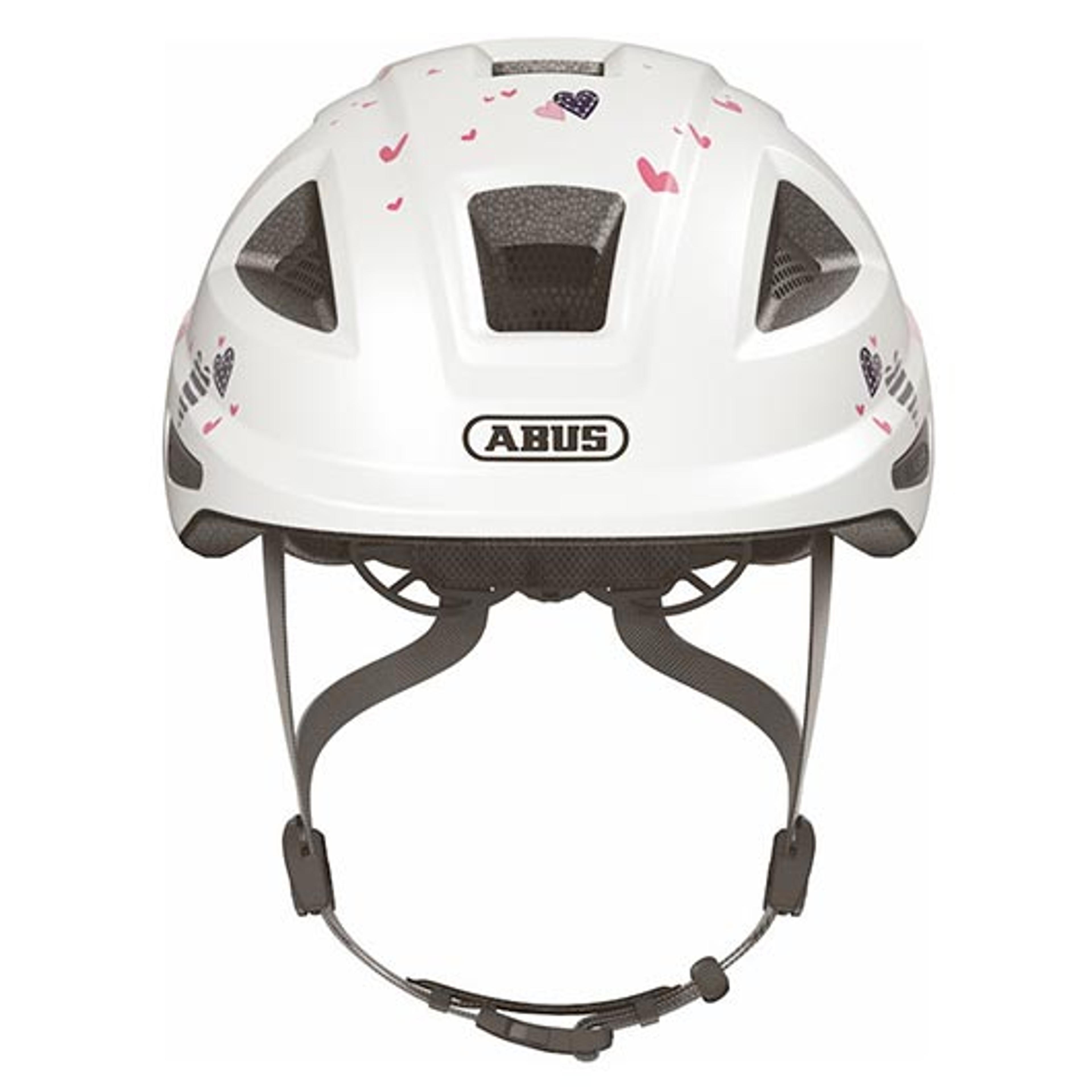 ABUS Anuky 2.0 ACE white heart Kinderhelm (weiss) 2