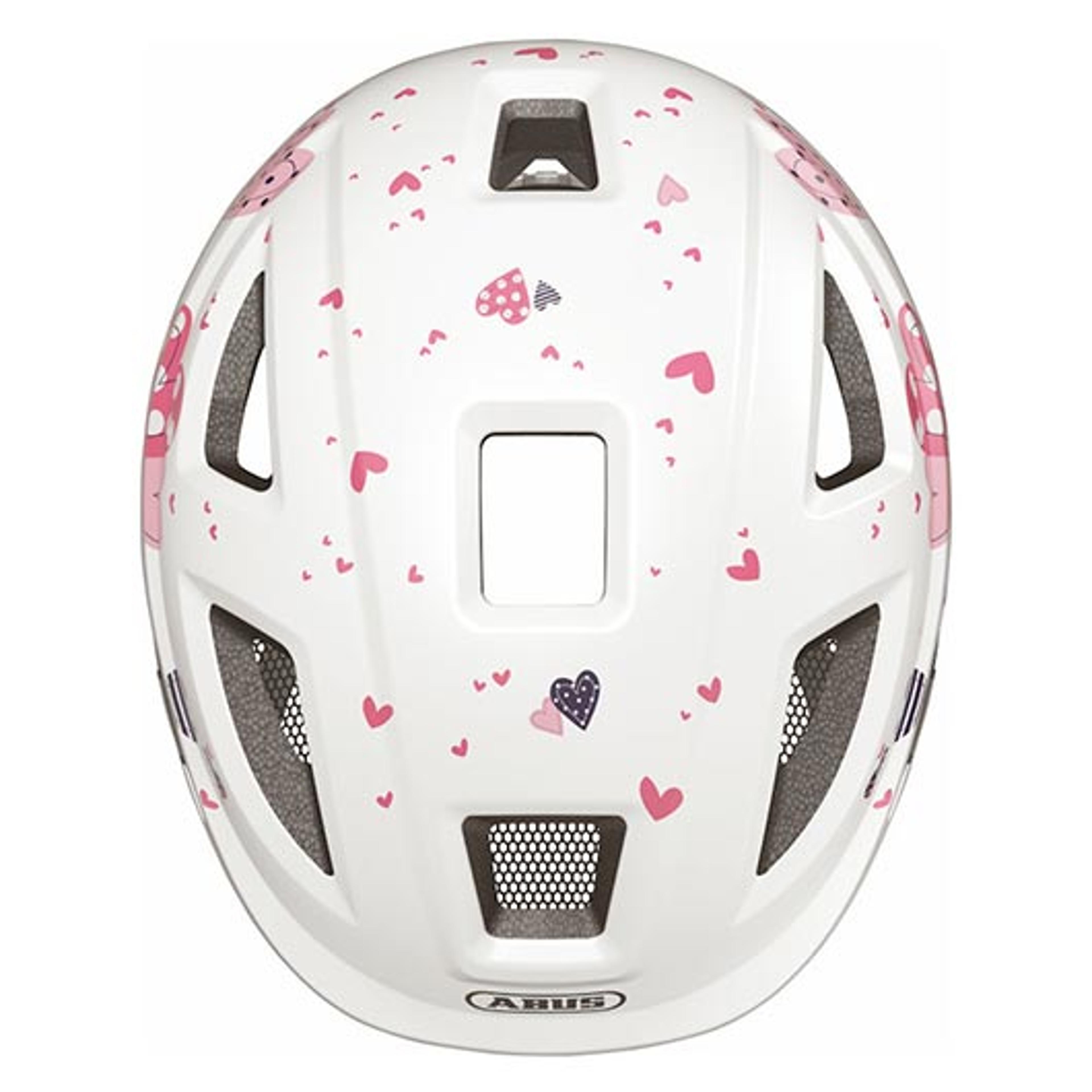 ABUS Anuky 2.0 ACE white heart Kinderhelm (weiss) 4