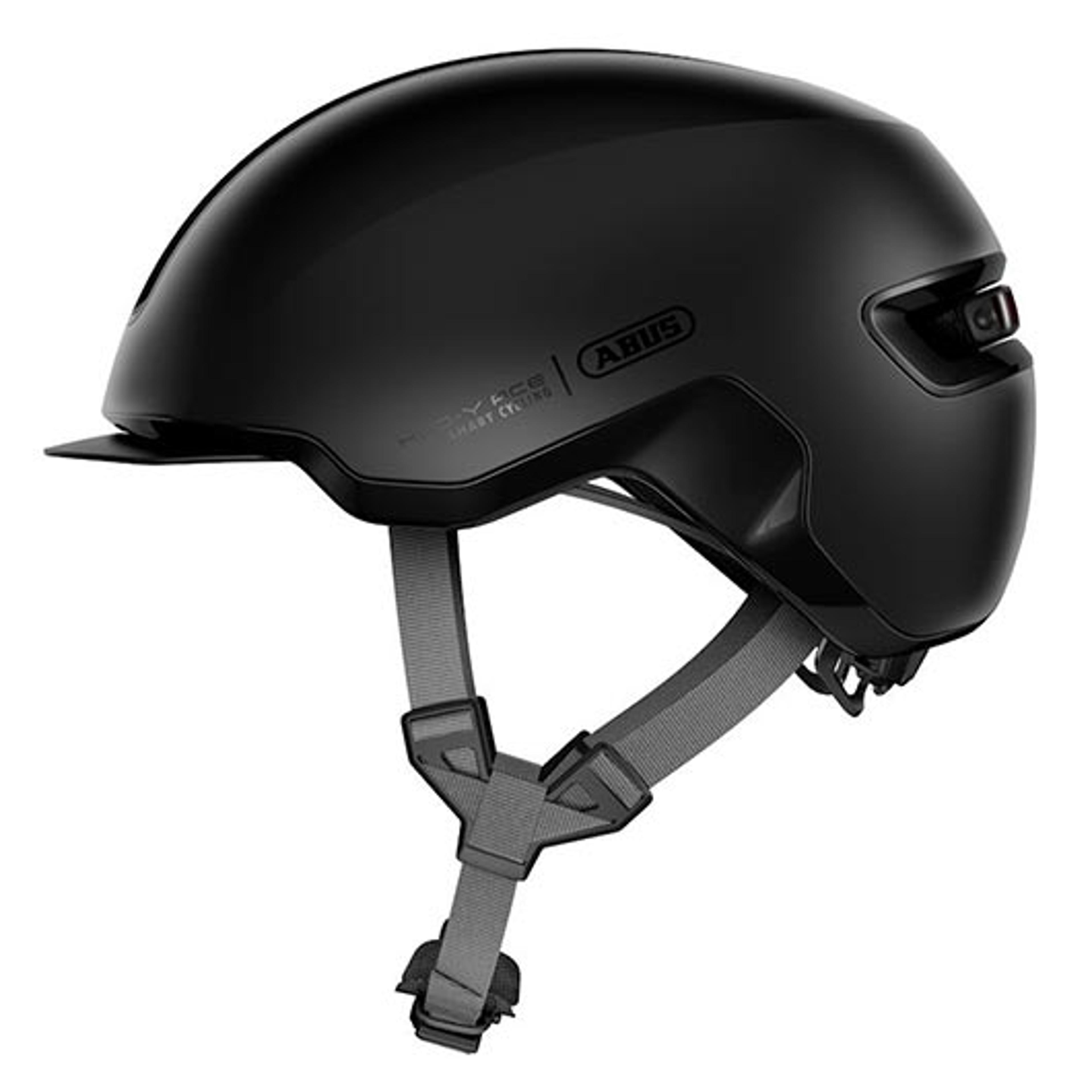 ABUS HUD-Y ACE velvet black Helm (schwarz) 1
