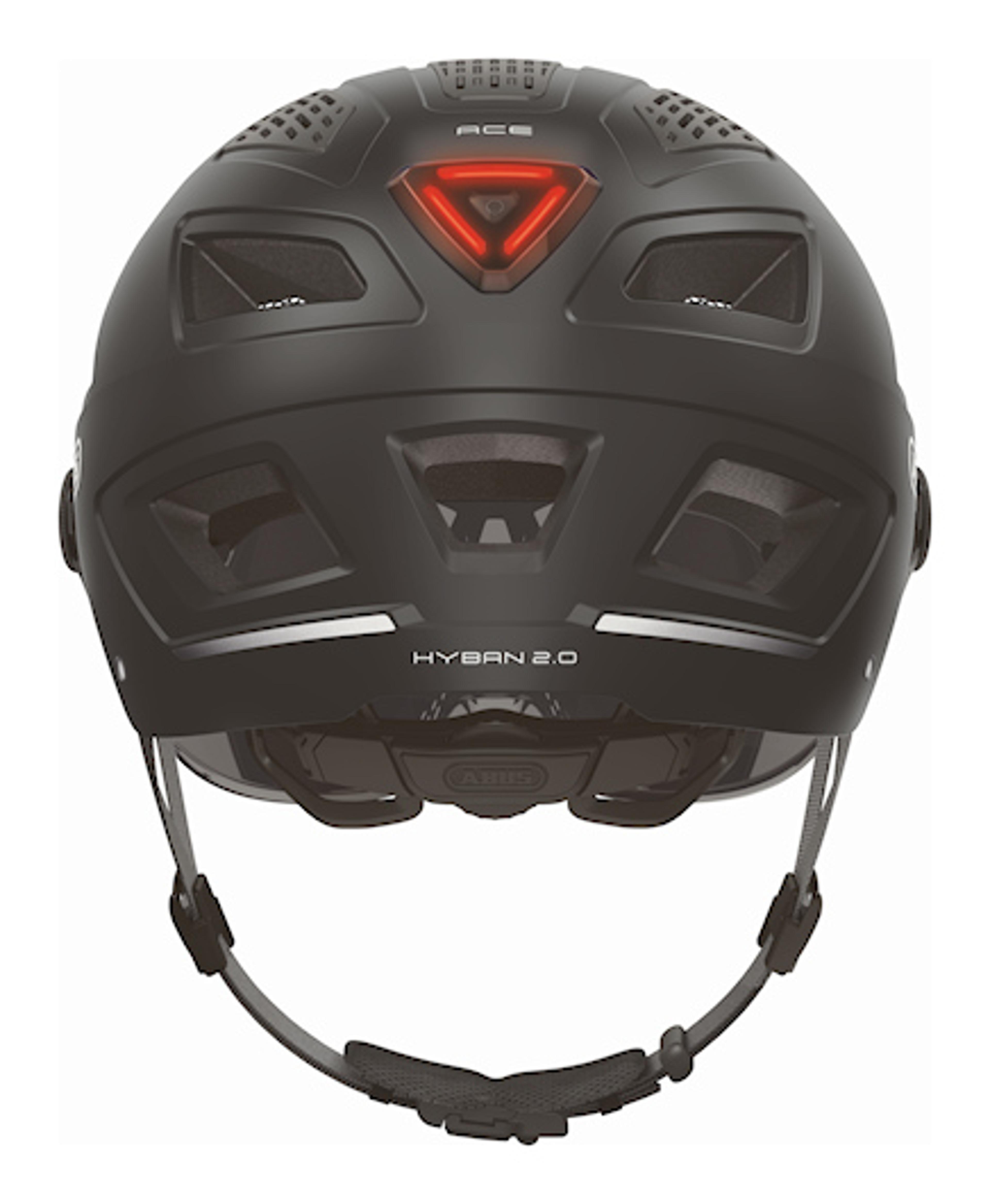 ABUS Hyban 2.0 ACE velvet black Helm (schwarz) 3