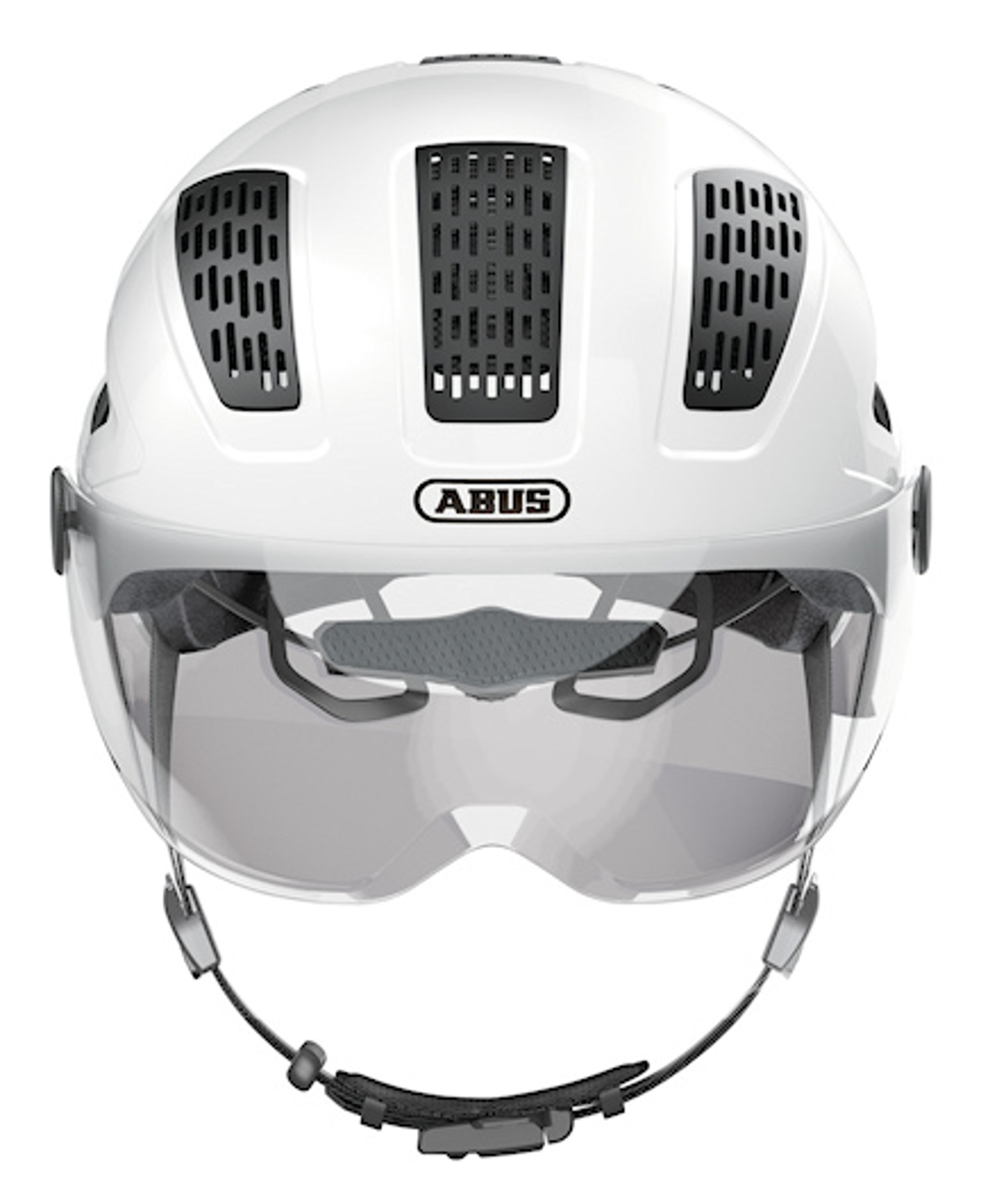 ABUS Hyban 2.0 ACE velvet black Helm (weiss) 4