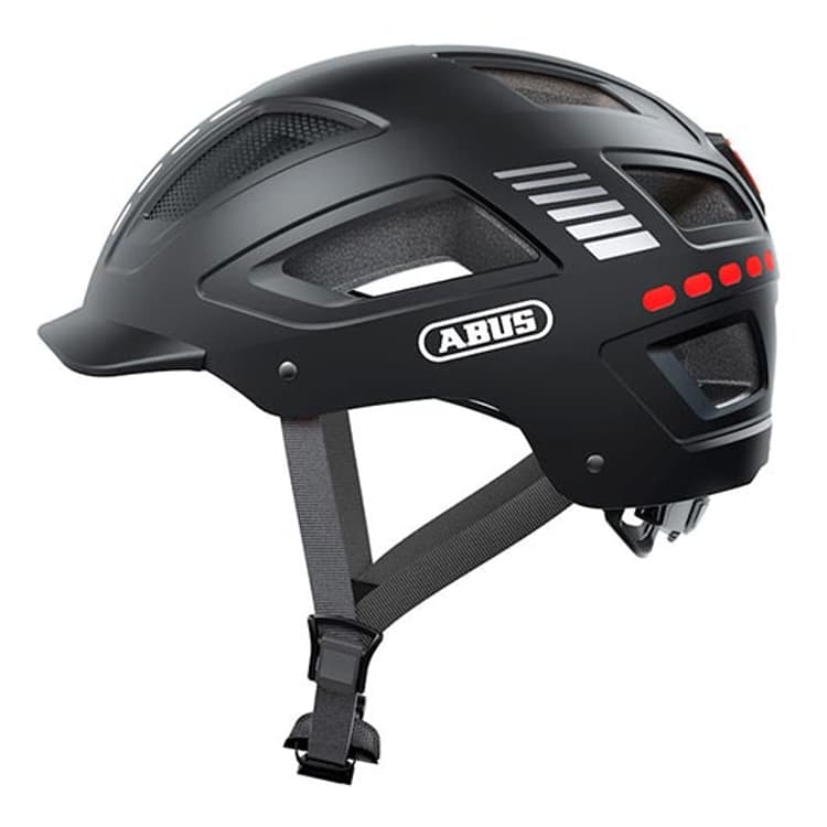 ABUS Hyban 2.0 LED signal black Helm