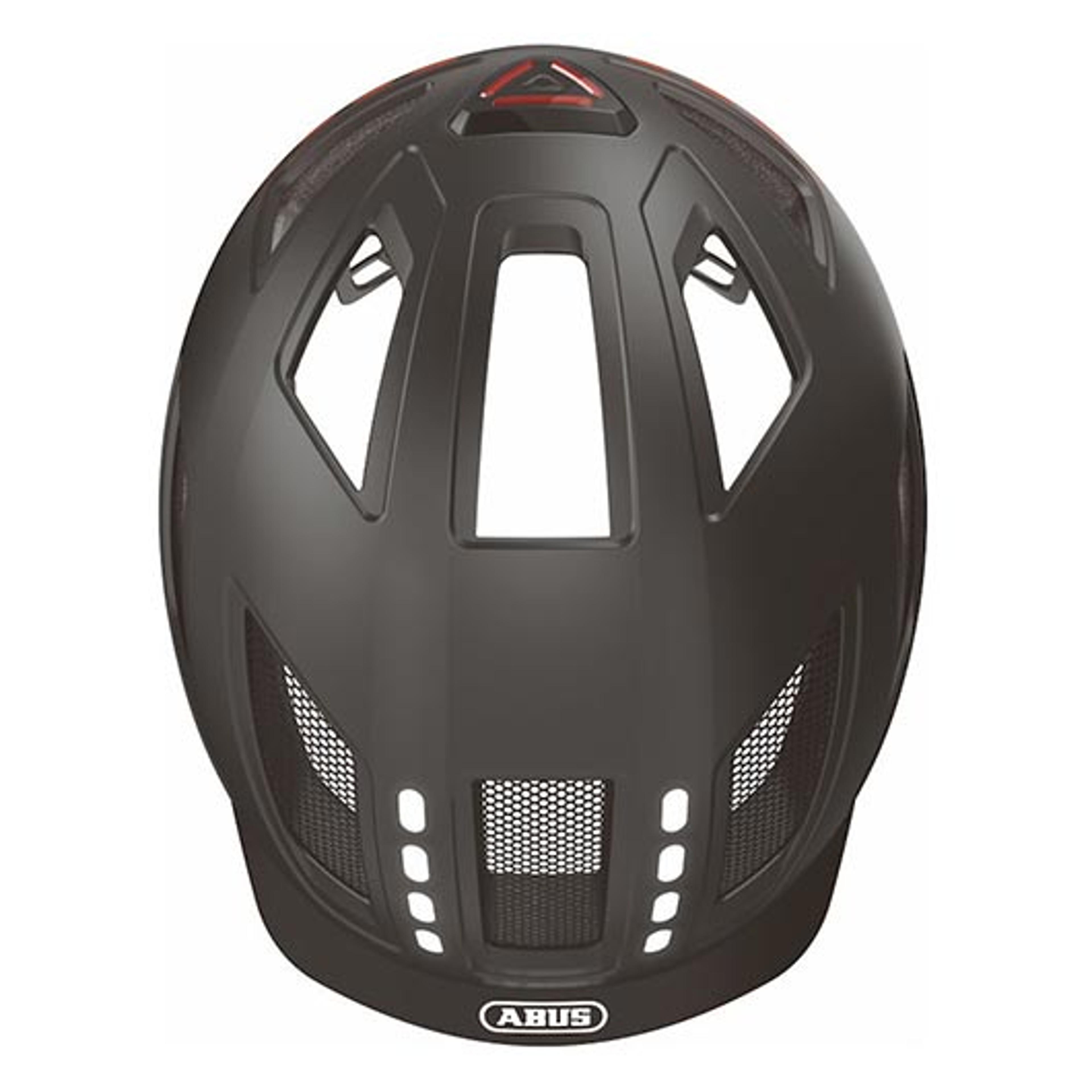 ABUS Hyban 2.0 LED signal black Helm (schwarz) 4