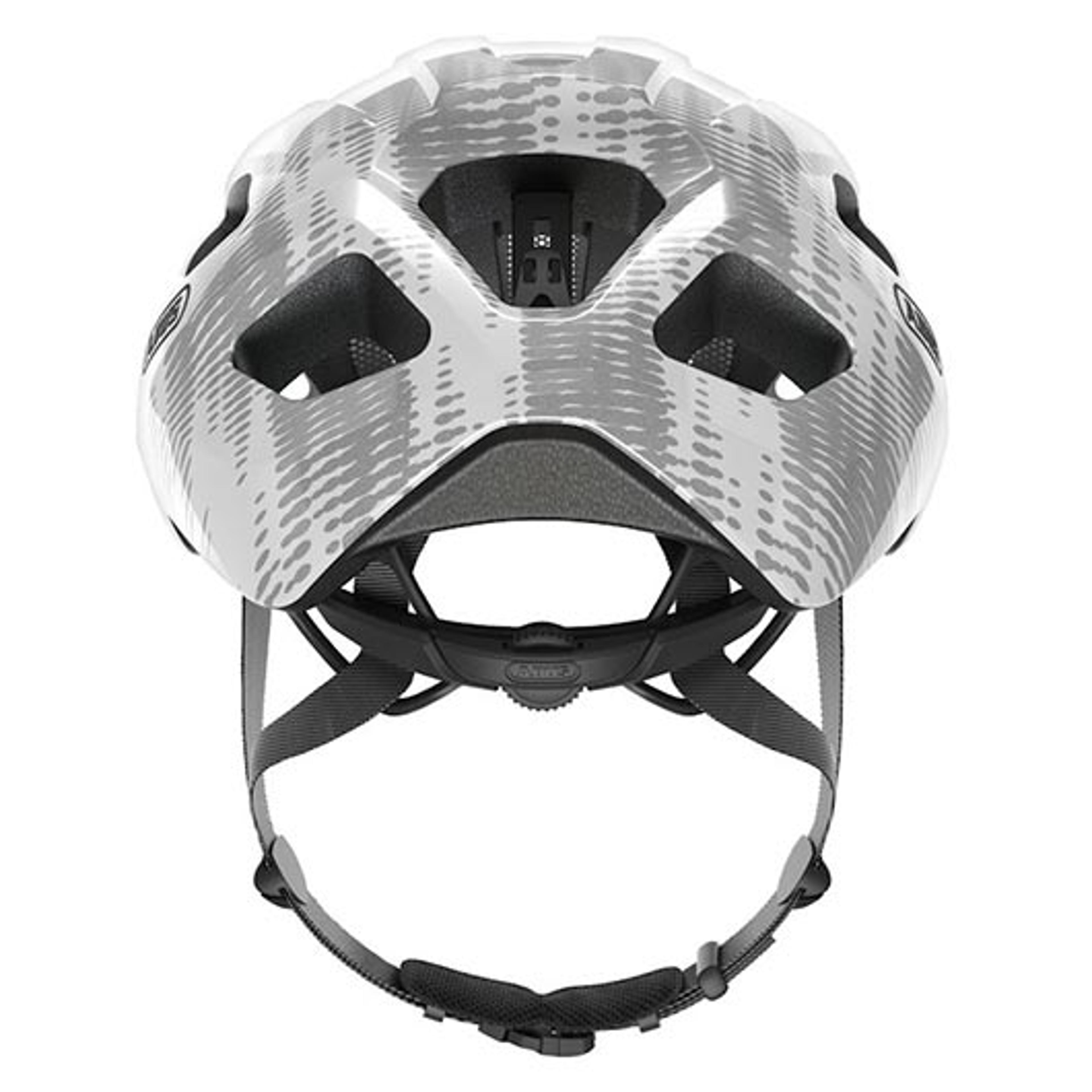 ABUS Macator - white silver Helm (weiss) 3