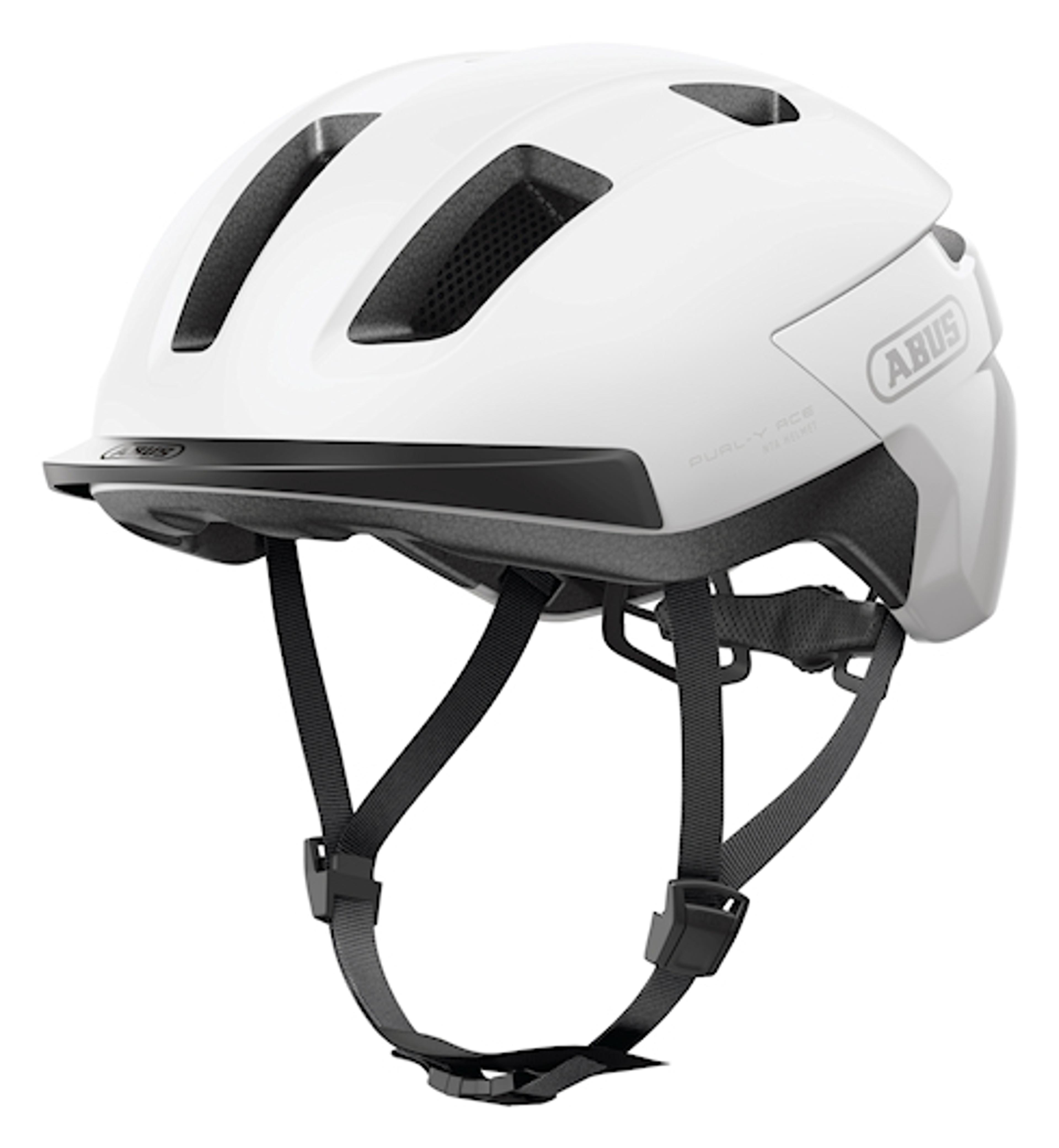 ABUS PURL-Y ACE polar white Helm (weiss) 4