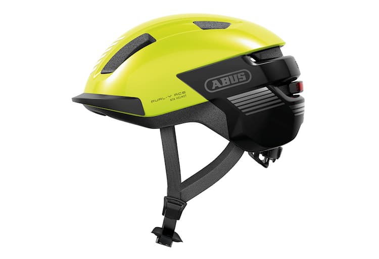 ABUS PURL-Y ACE signal yellow Helm