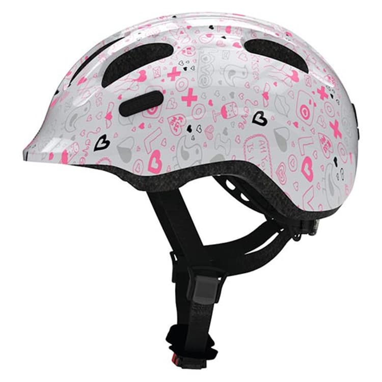 ABUS Smiley 2.1 white crush Kinderhelm