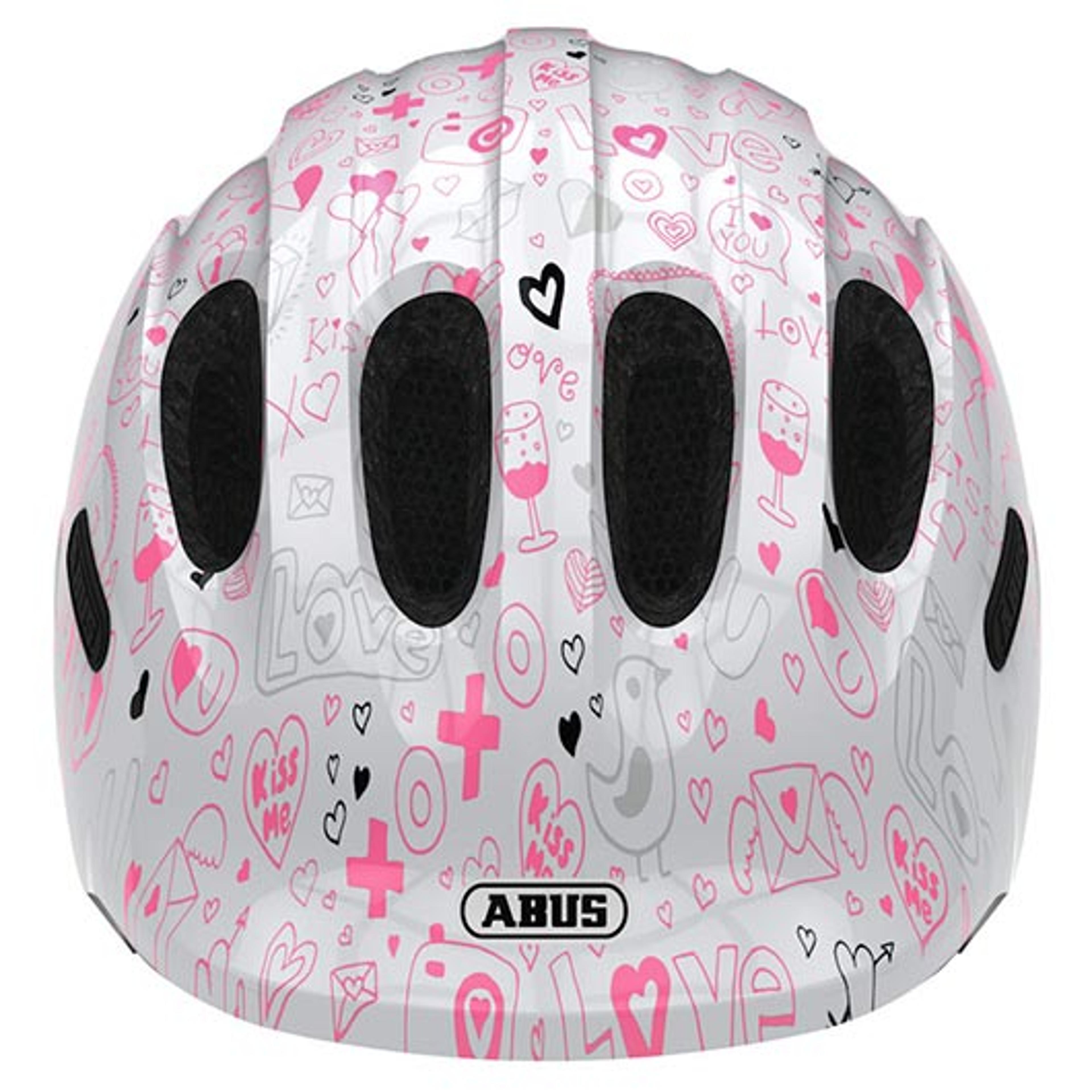 ABUS Smiley 2.1 white crush Kinderhelm (weiss) 2