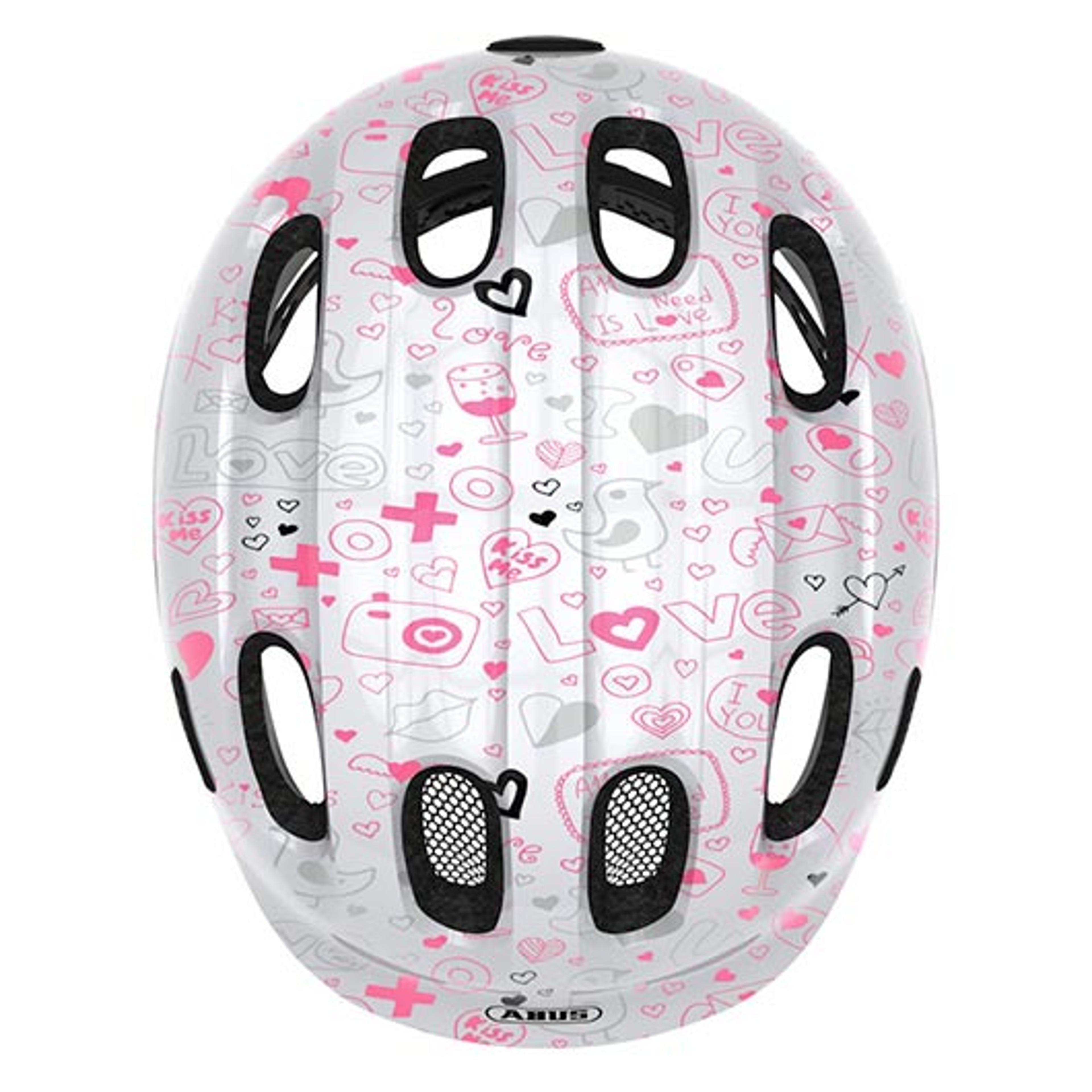 ABUS Smiley 2.1 white crush Kinderhelm (weiss) 4