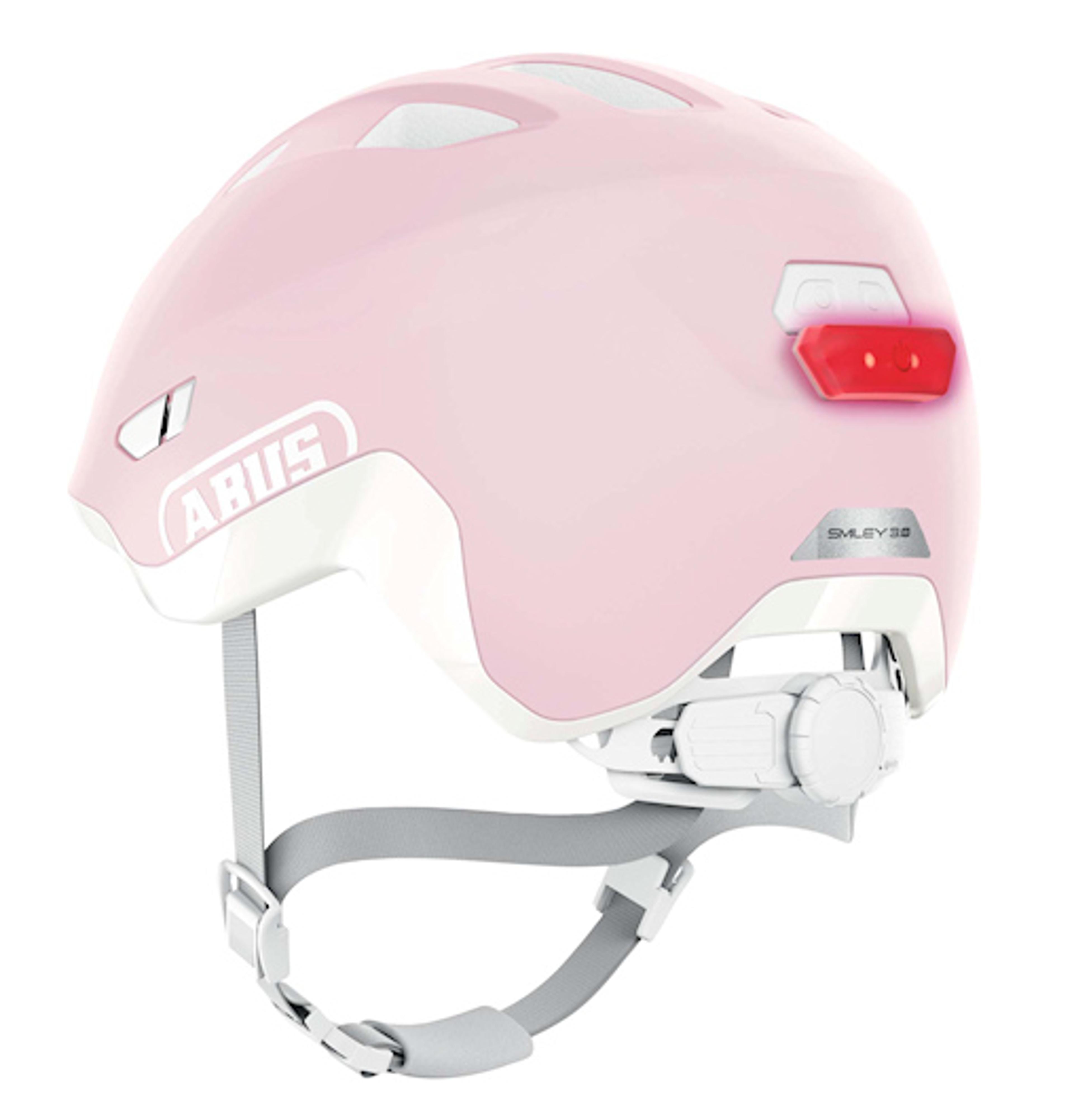 ABUS Smiley 3.0 ACE LED pure rose Kinderhelm (rosa) 5
