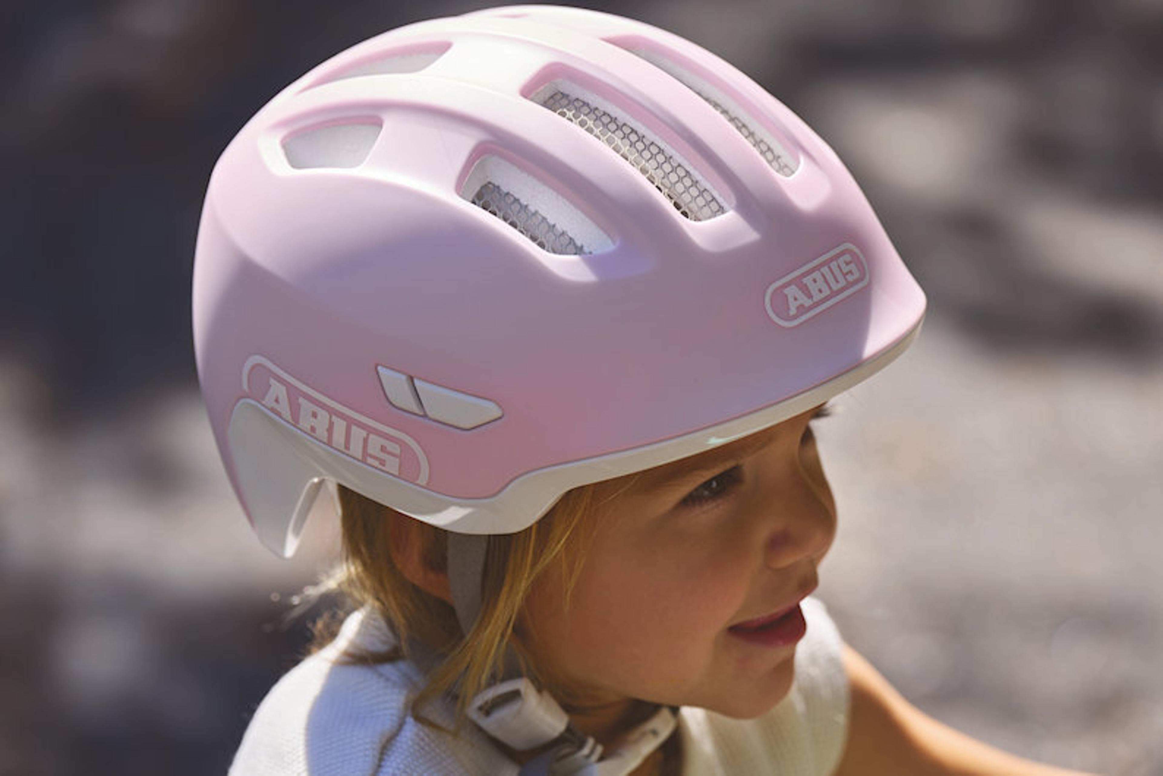 ABUS Smiley 3.0 ACE LED pure rose Kinderhelm (rosa) 7