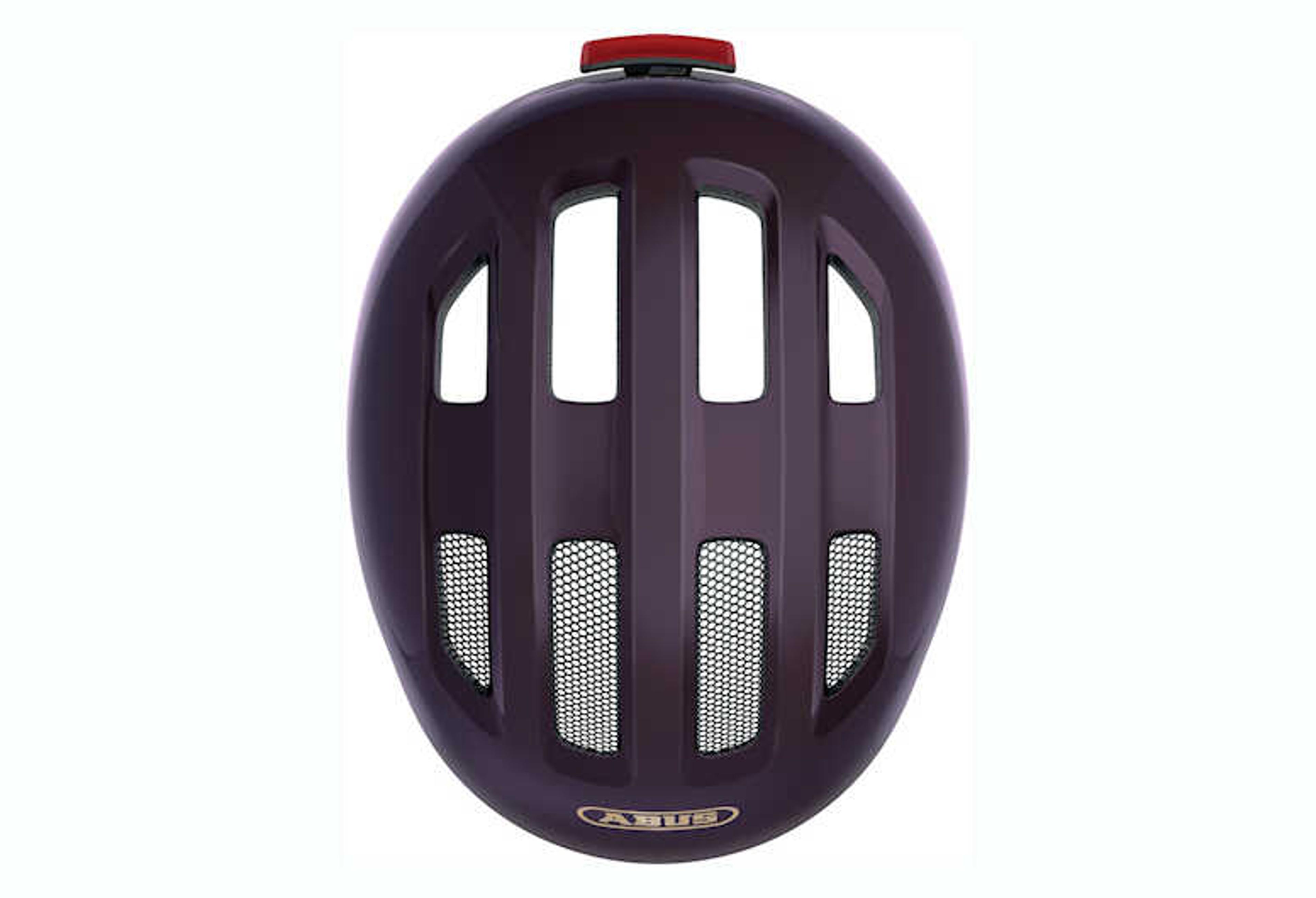 ABUS Smiley 3.0 ACE LED - royal purple Kinderhelm (lila) 4