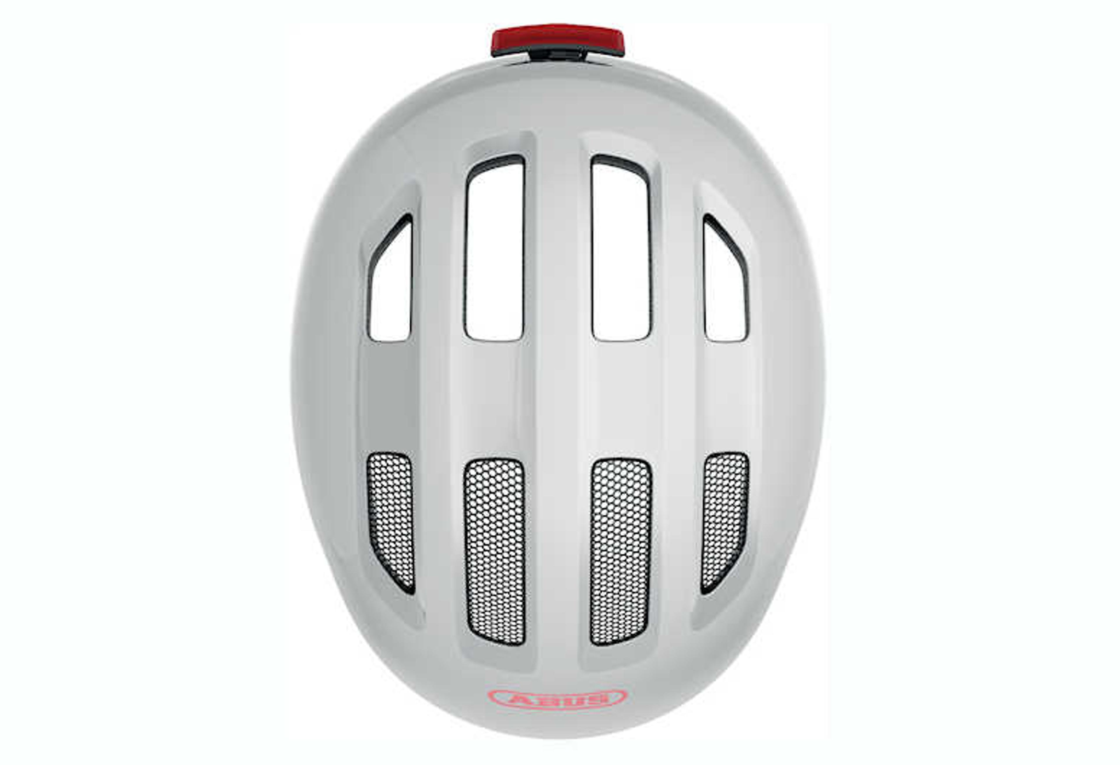 ABUS Smiley 3.0 ACE LED - shiny white Kinderhelm (weiss) 4