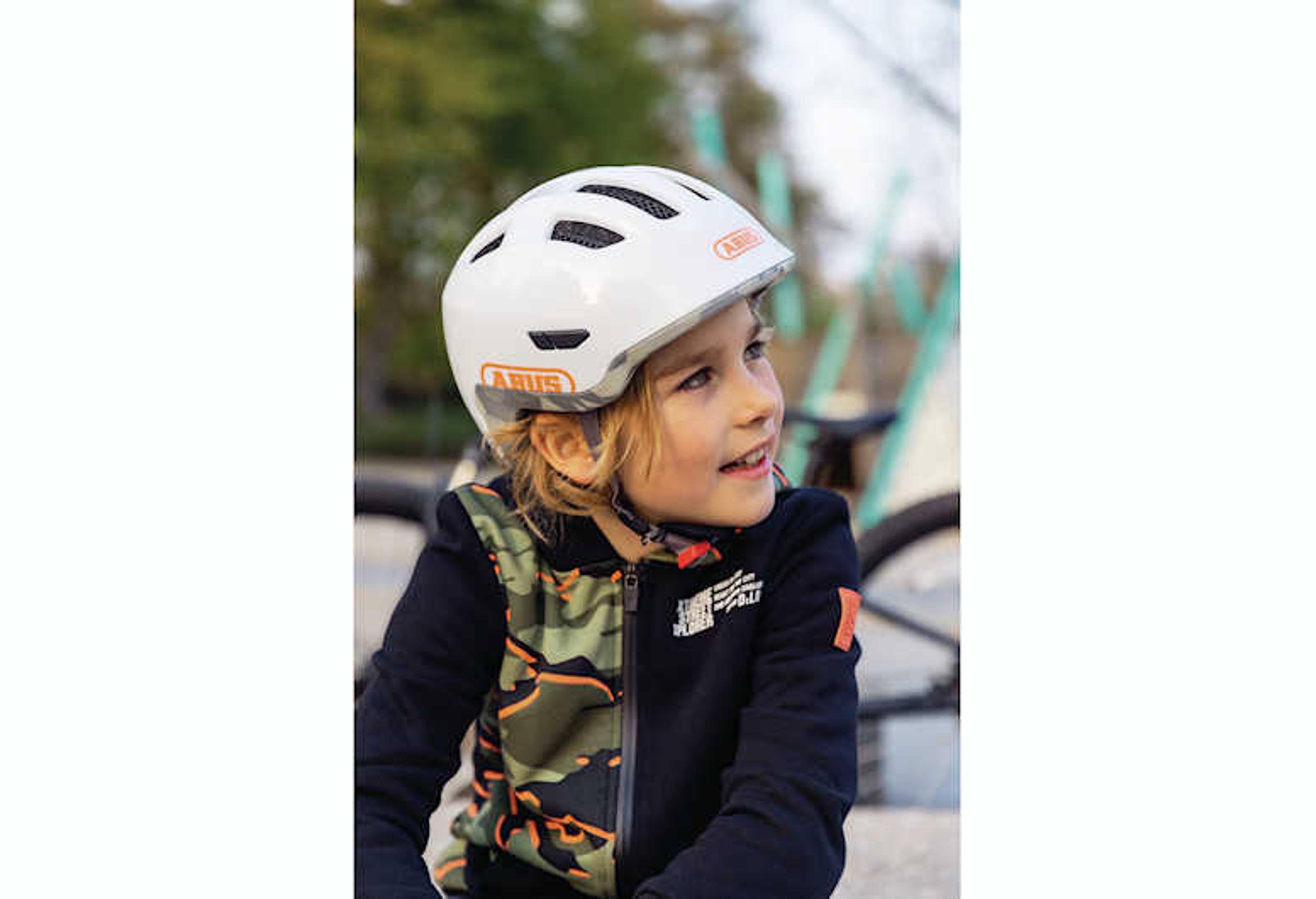 ABUS Smiley 3.0 ACE LED - royal purple Kinderhelm (lila) 5