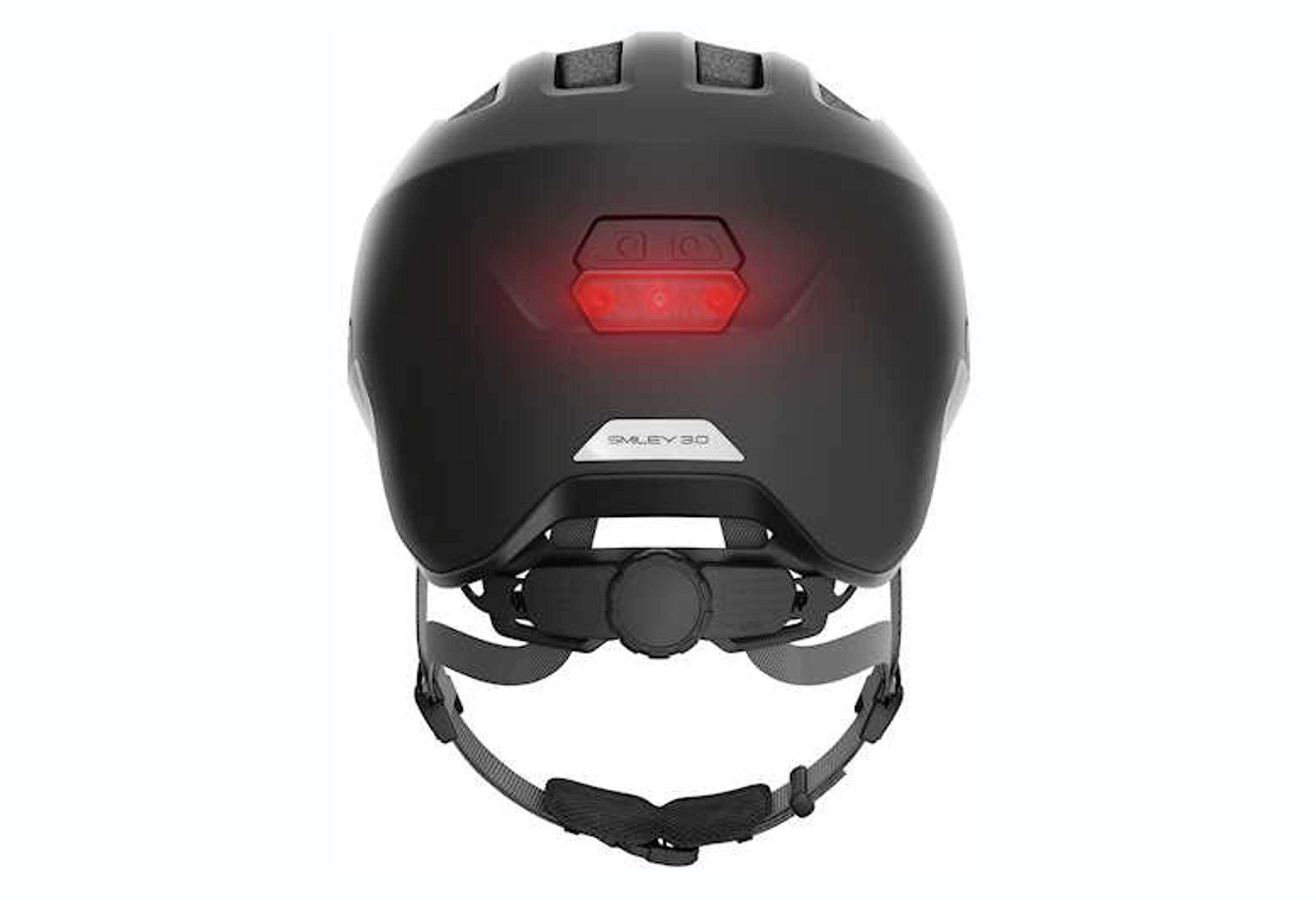 ABUS Smiley 3.0 ACE LED - velvet black Kinderhelm (schwarz) 3