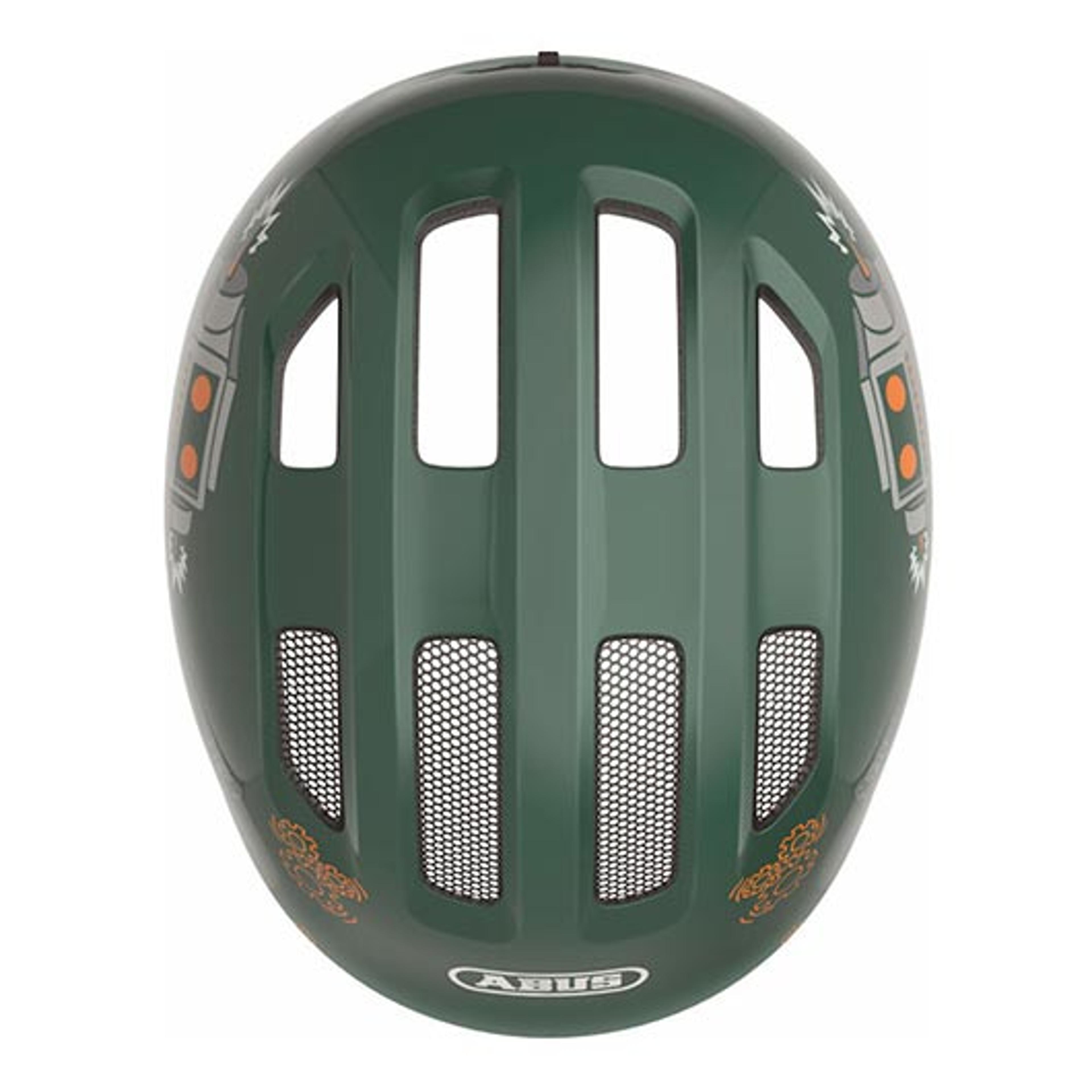 ABUS Smiley 3.0 green robo Kinderhelm (grün) 4