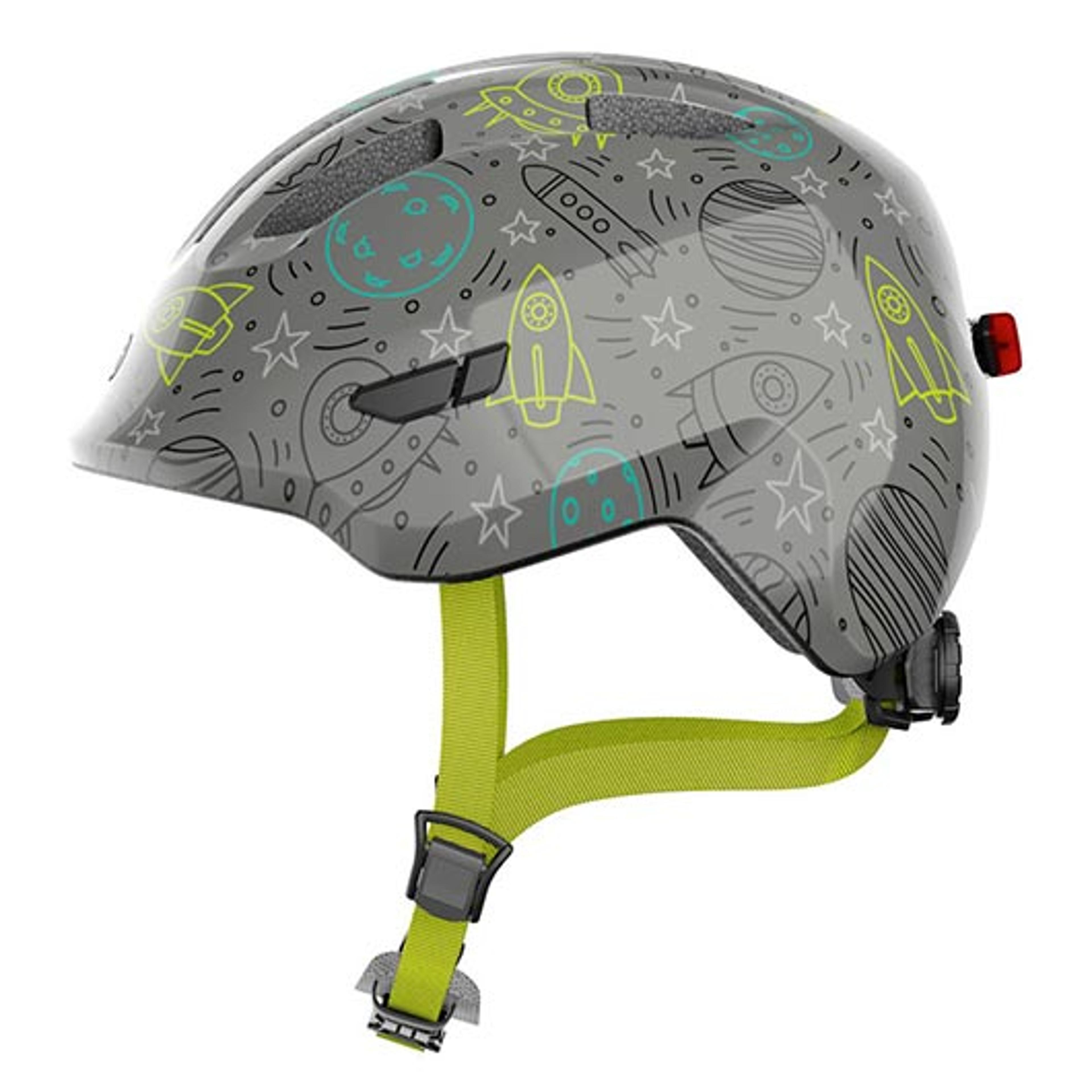 ABUS Smiley 3.0 LED grey space Kinderhelm (grau) 1