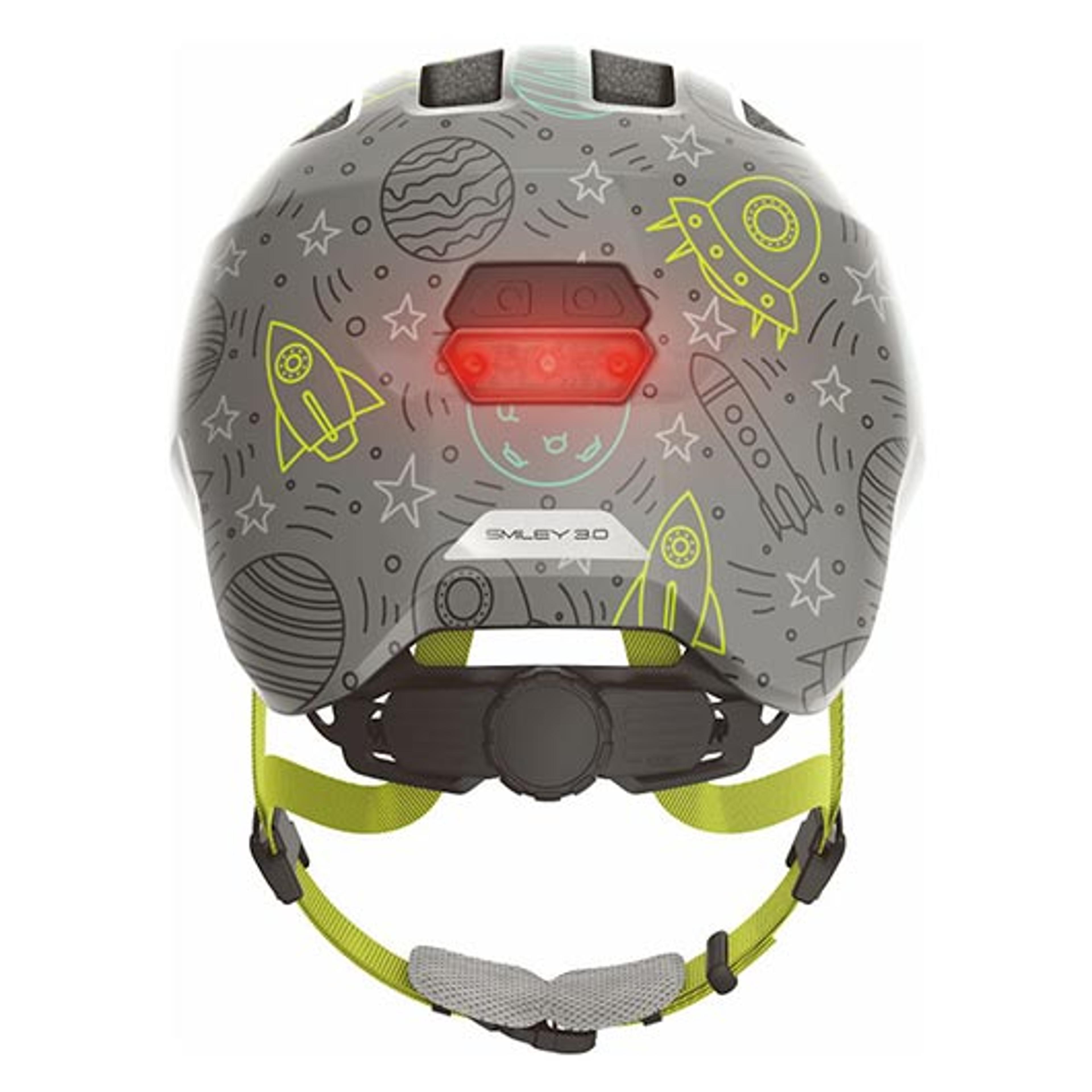 ABUS Smiley 3.0 LED grey space Kinderhelm (grau) 3