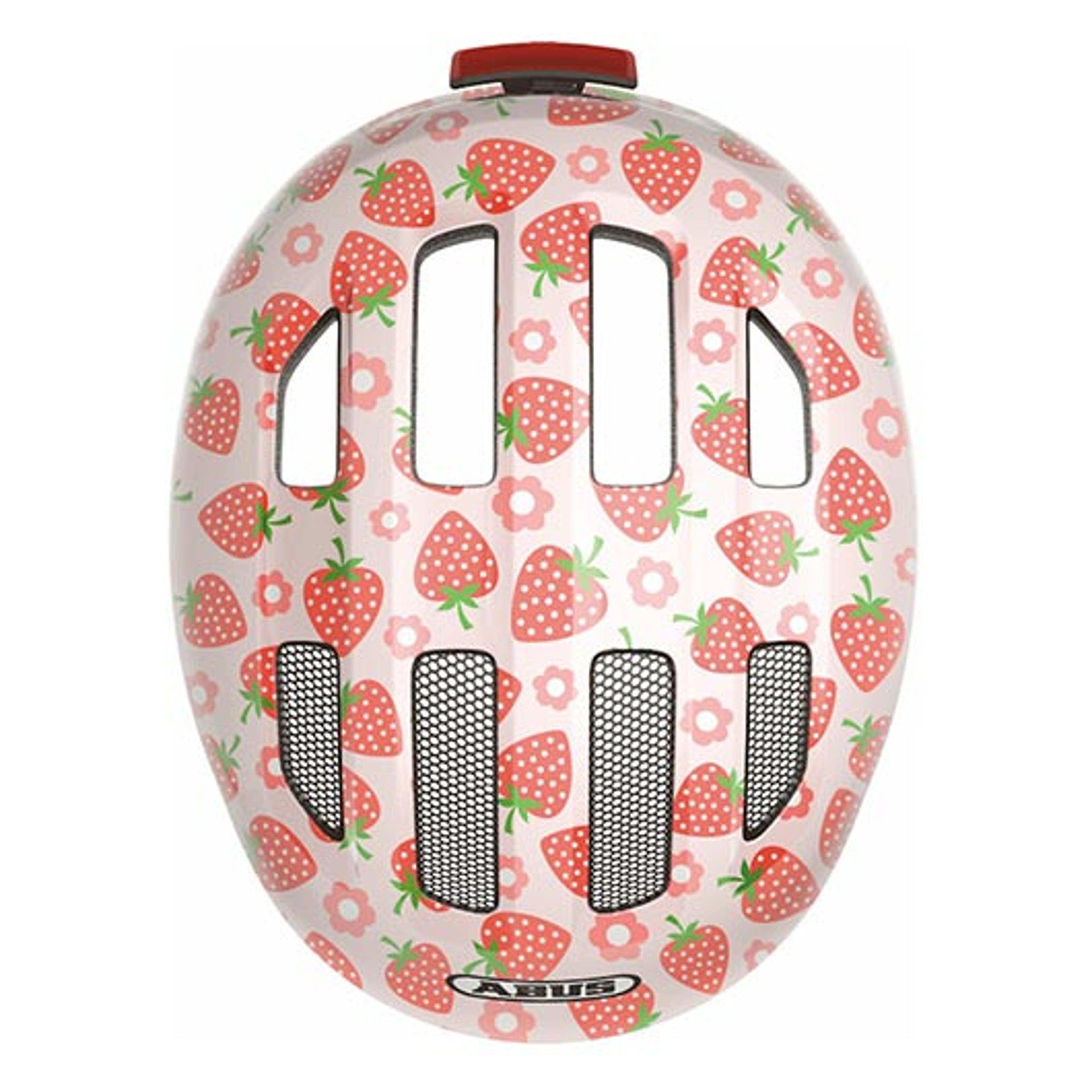 ABUS Smiley 3.0 LED rose strawberry Kinderhelm (rosa) 4